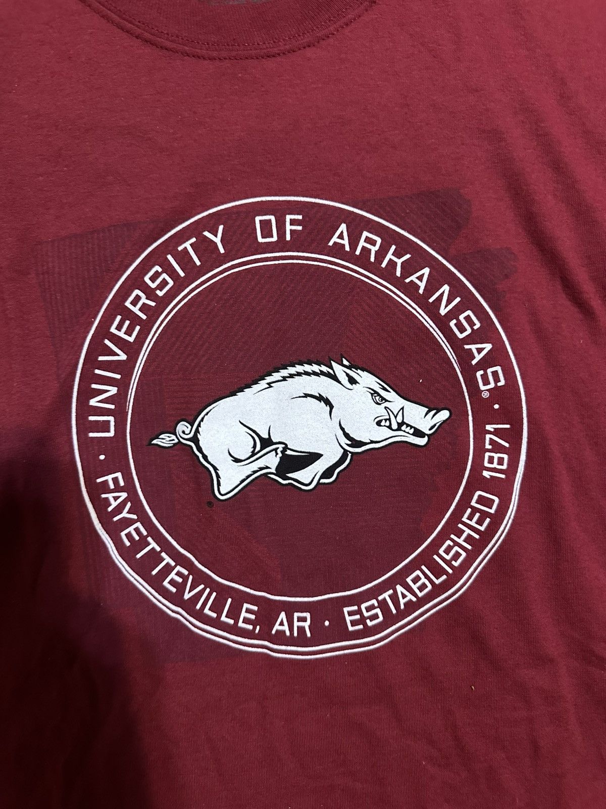 NCAA Vintage NCAA Arkansas University shirt 00s size Xl Size US XL / EU 56 / 4 - 2 Thumbnail