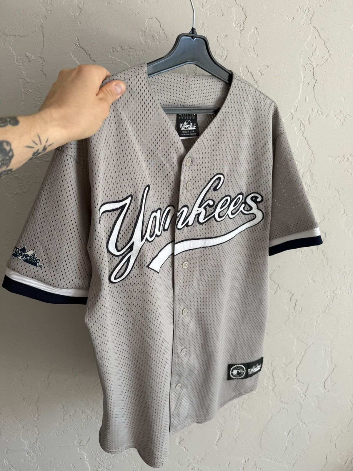 Majestic Vintage Majestic New York Yankees Jersey Size US M / EU 48-50 / 2 - 9 Thumbnail