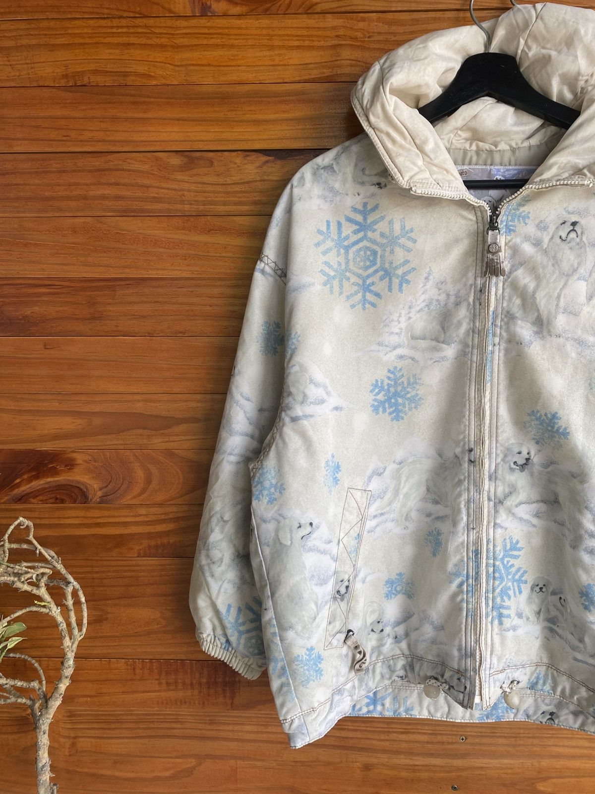 Ellesse Vintage Ellesse “Ice Field” Polar Bear Snowflake Jacket Size US M / EU 48-50 / 2 - 7 Thumbnail