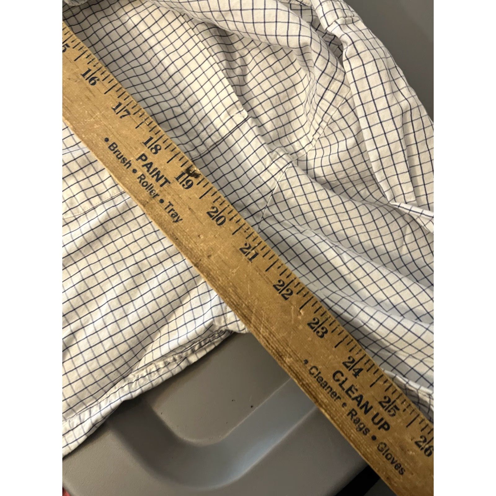 Tommy Hilfiger Tommy Hilfiger Shirt Men Reg Fit Plaid White Gingham Long Sleeve Button Down 16.5 Size US L / EU 52-54 / 3 - 5 Thumbnail