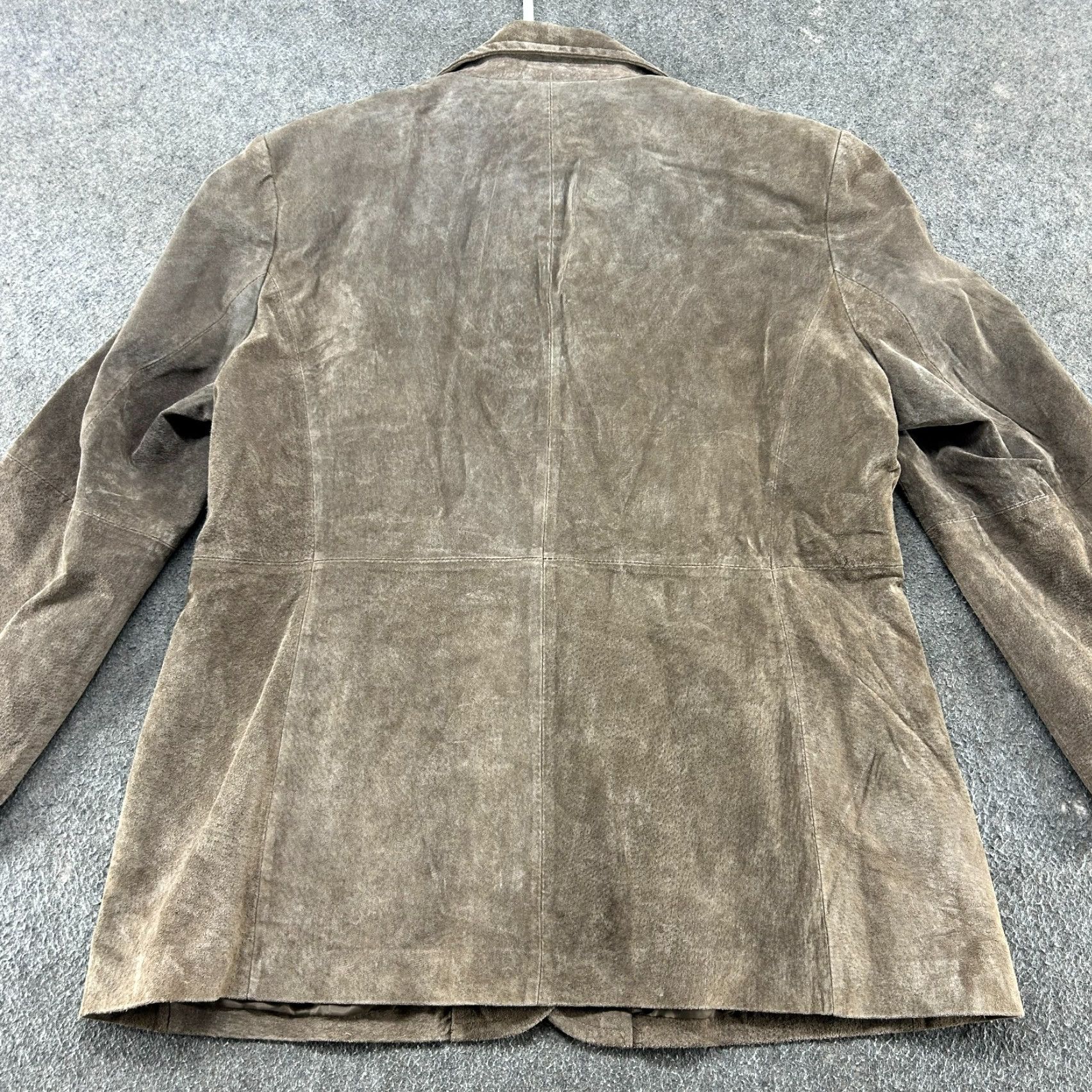 Vintage VINTAGE St John's Bay Leather Jacket Womens XL Brown Chore Barn Genuine Suede 90s Size XL / US 12-14 / IT 48-50 - 6 Thumbnail