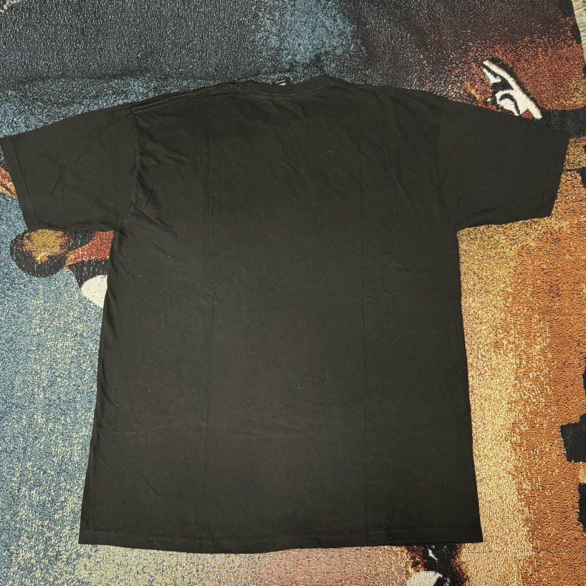 Stussy × Vintage STUSSY LOGO TEE BLACK/GOLD Size US L / EU 52-54 / 3 - 4 Thumbnail