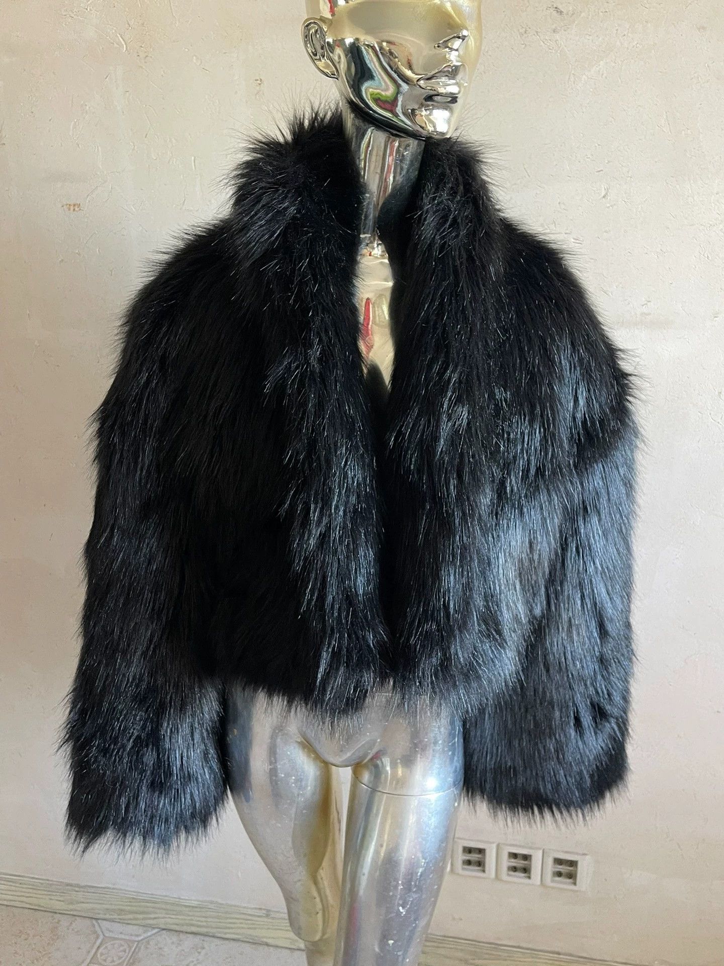 Other CONTERENT/QUEENHOT eco fur 2-way thick short jacket L Size L / US 10 / IT 46 - 3 Thumbnail