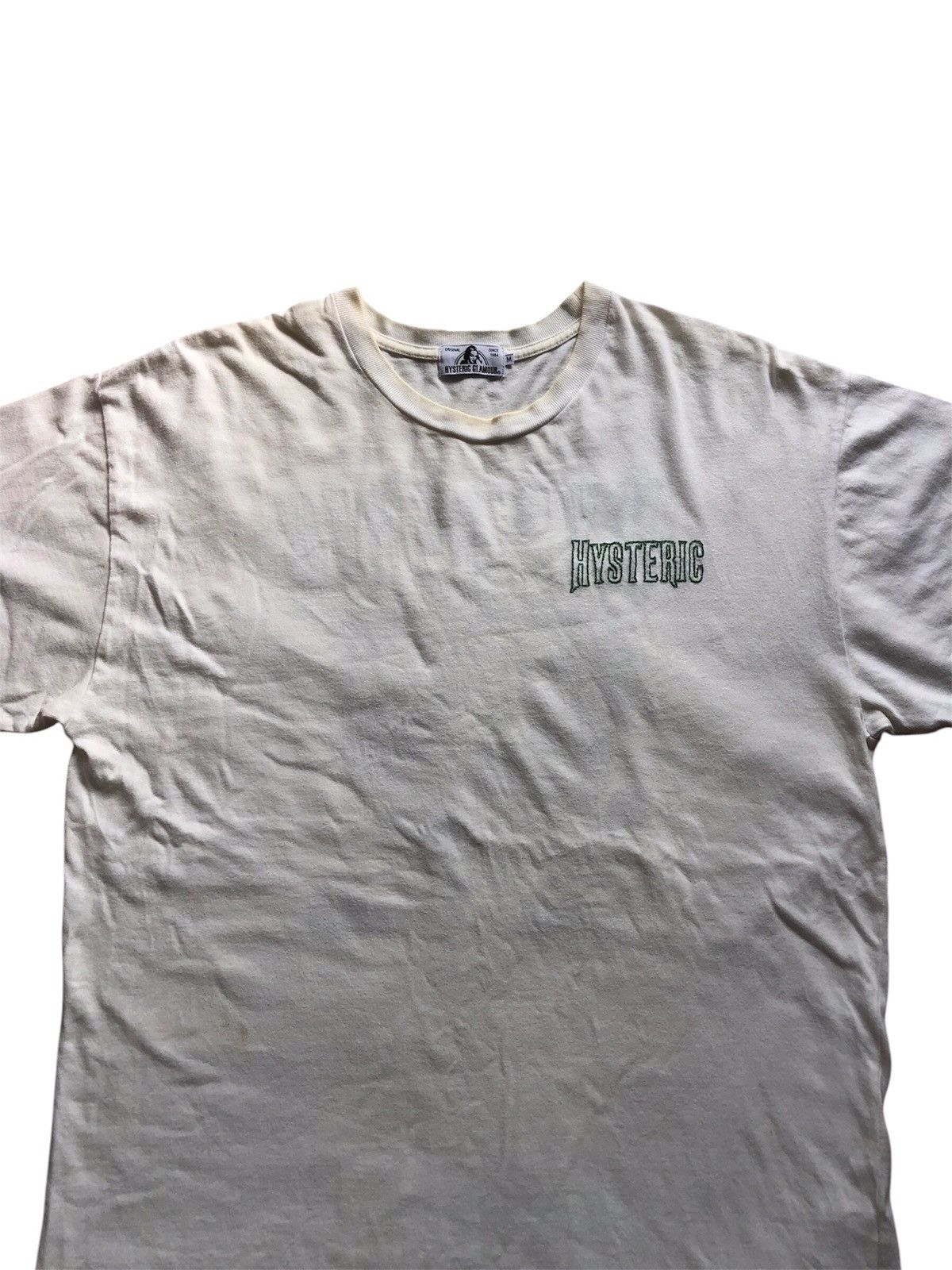 Hysteric Glamour Hysteric Glamour Big Embroidered Logo Tee Size US M / EU 48-50 / 2 - 4 Thumbnail