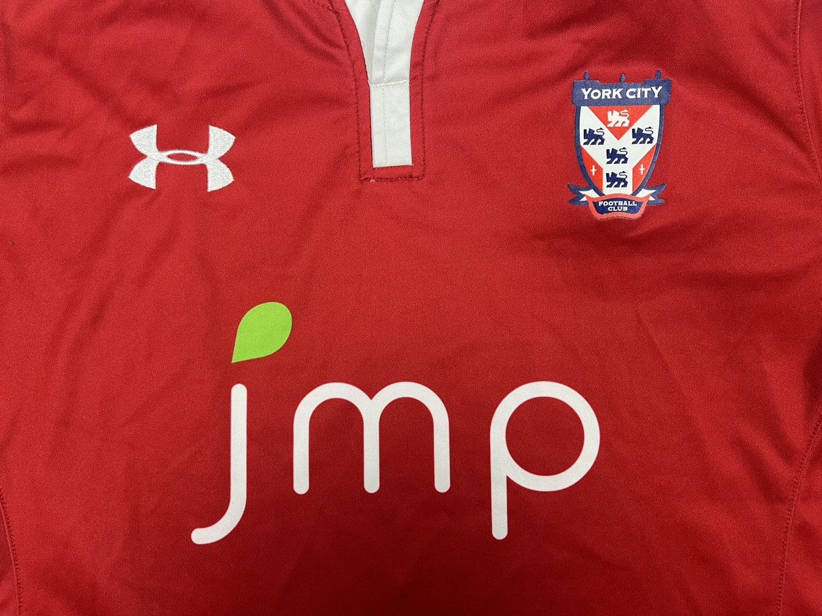Under Armour YORK CITY 2018/2019 FOOTBALL SHIRT JERSEY HOME UNDER ARMOUR Size US XXL / EU 58 / 5 - 3 Thumbnail