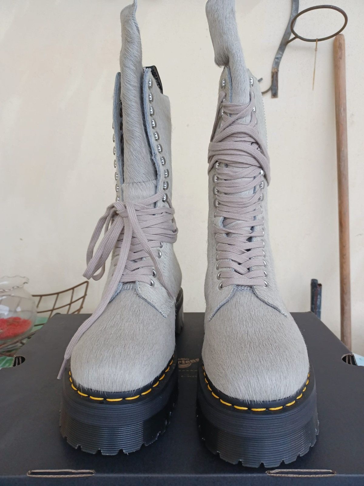 Dr. Martens × Rick Owens DR.MARTENS X RICK OWENS Size US 10.5 / EU 43-44 - 1 Thumbnail