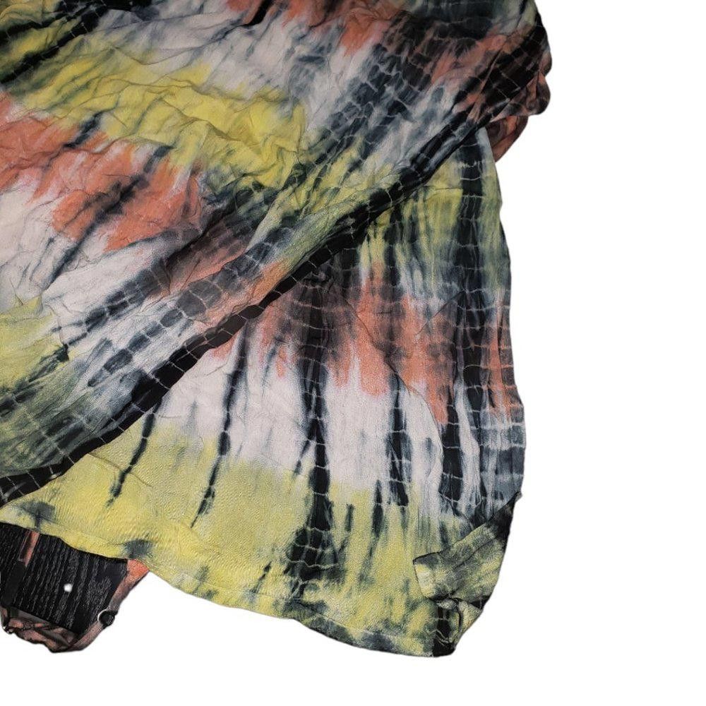Designer CT381 Ladies Strappy Tie Dye Maxi Dress M Size M / US 6-8 / IT 42-44 - 5 Thumbnail