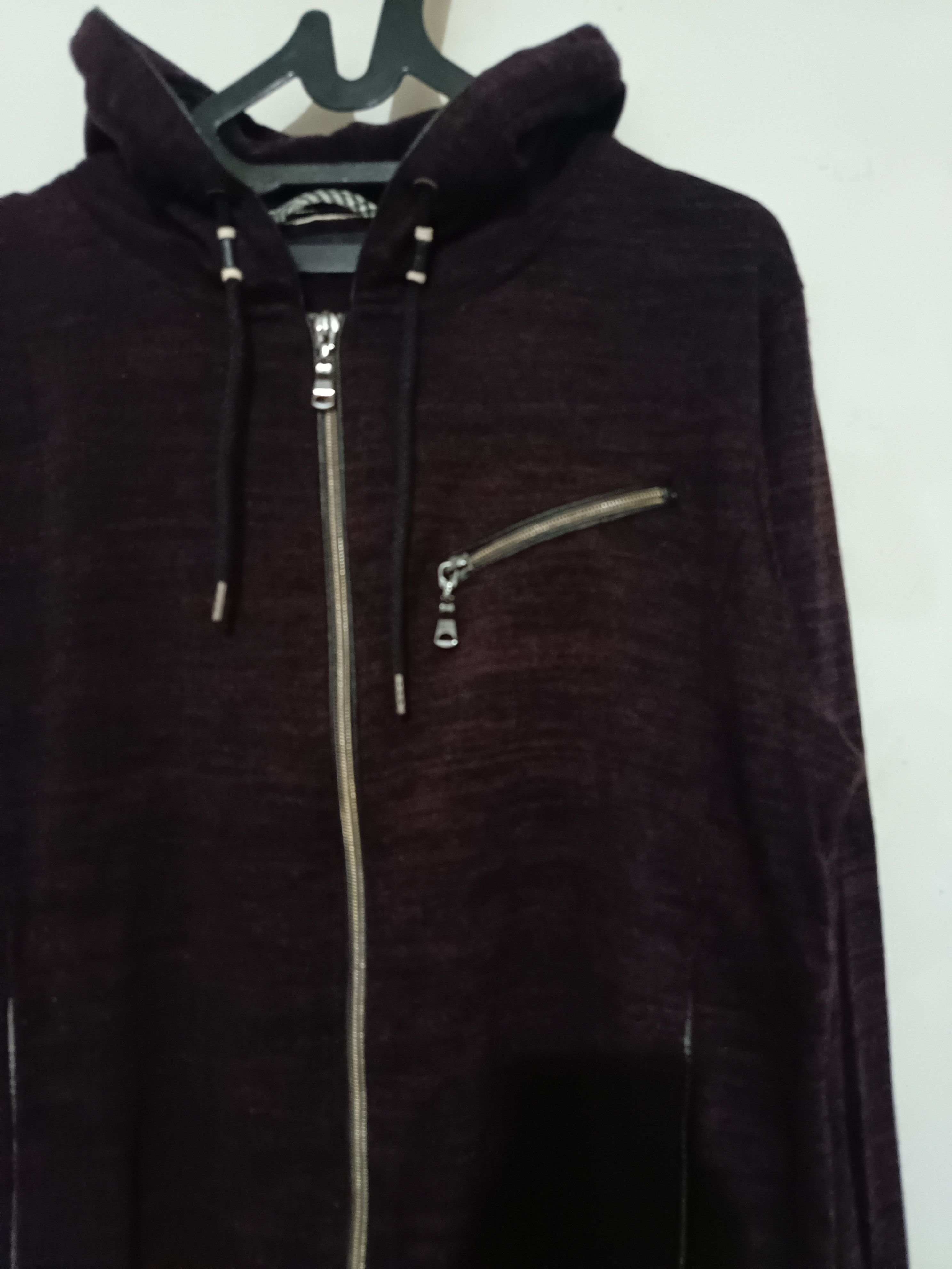 semanticdesign 2000s Semantic Design Maroon - Vkei Style Zip Hoodie Size US L / EU 52-54 / 3 - 5 Thumbnail