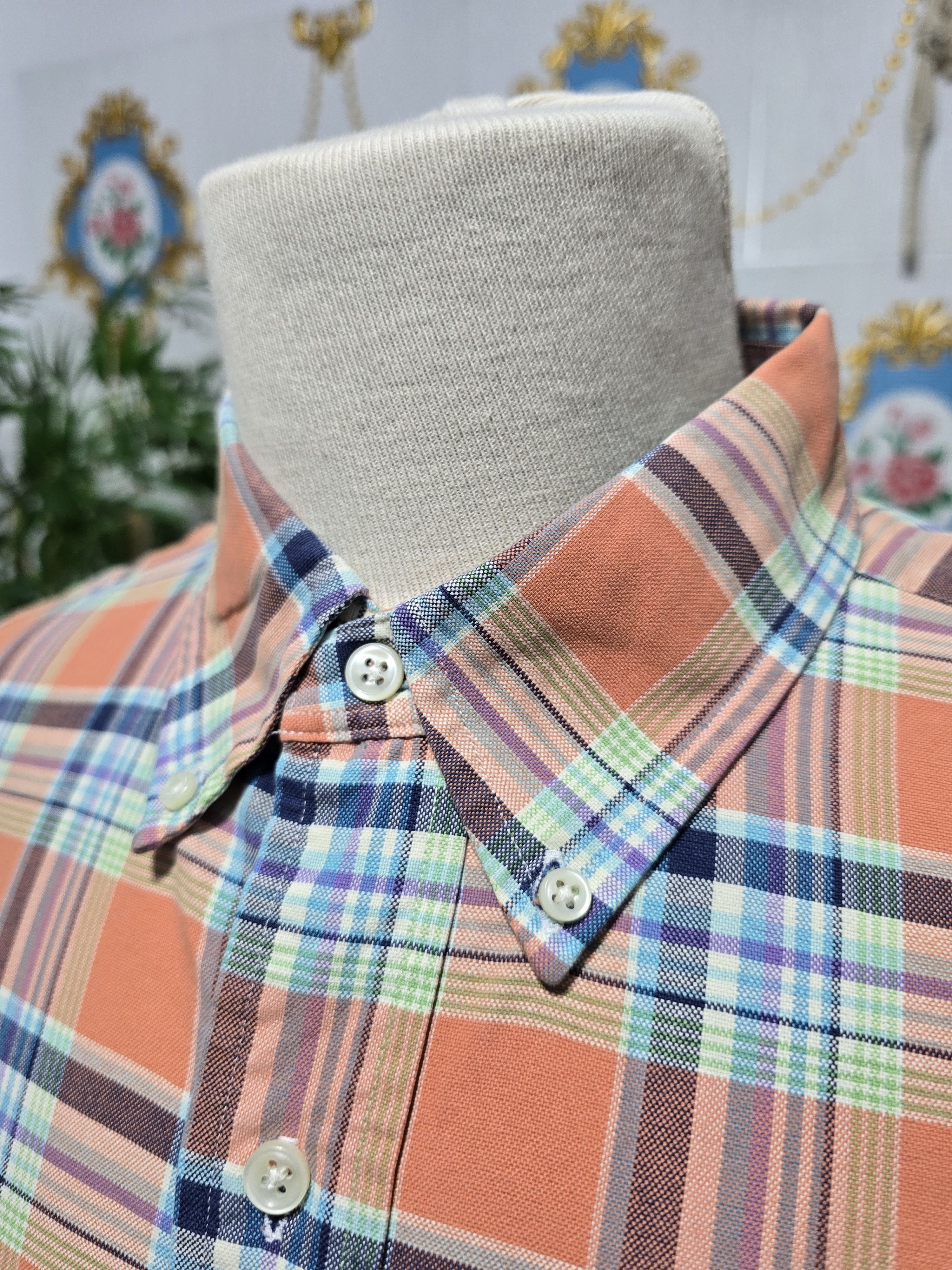 Polo Ralph Lauren Vintage Polo Ralph Lauren men's short-sleeve button-down Size US L / EU 52-54 / 3 - 5 Thumbnail