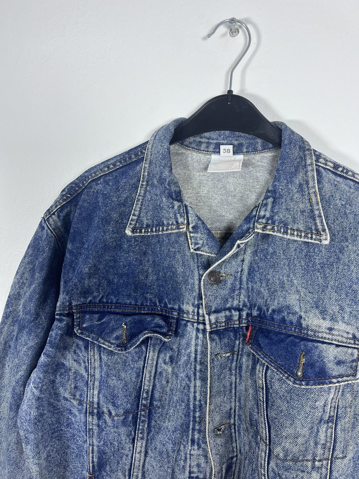 Levi's Vintage Levi’s Denim Jacket Acid Wash Jean Jacket 90’s Size US L / EU 52-54 / 3 - 5 Thumbnail