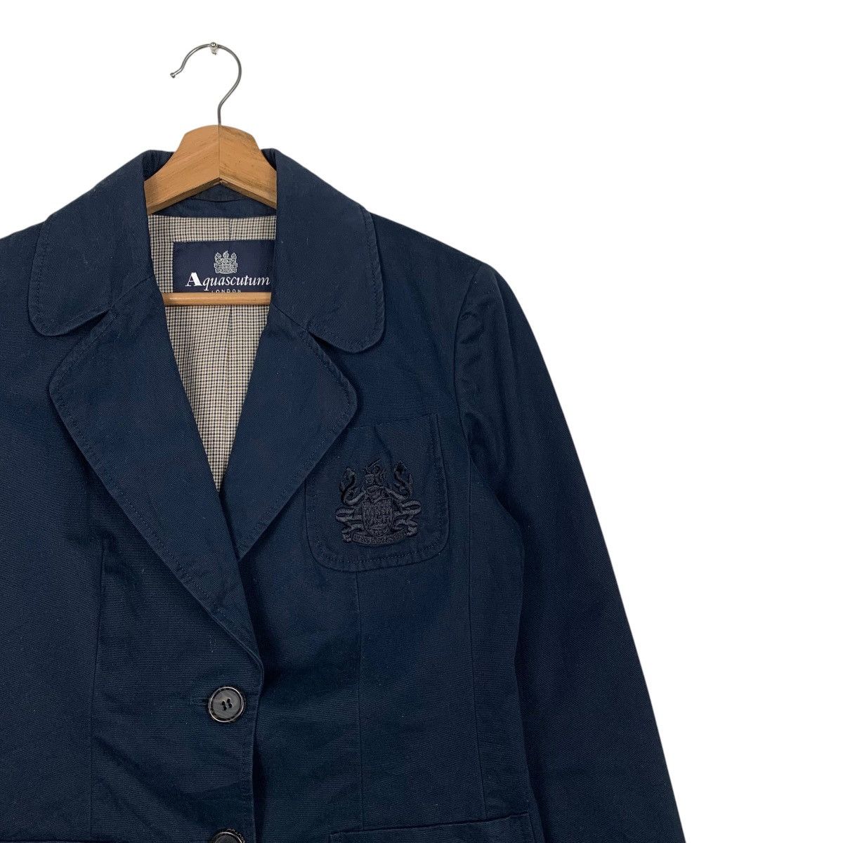 Aquascutum AQUASCUTUM London Suit Jacket Blazers #2592-C117 Size L / US 10 / IT 46 - 5 Thumbnail