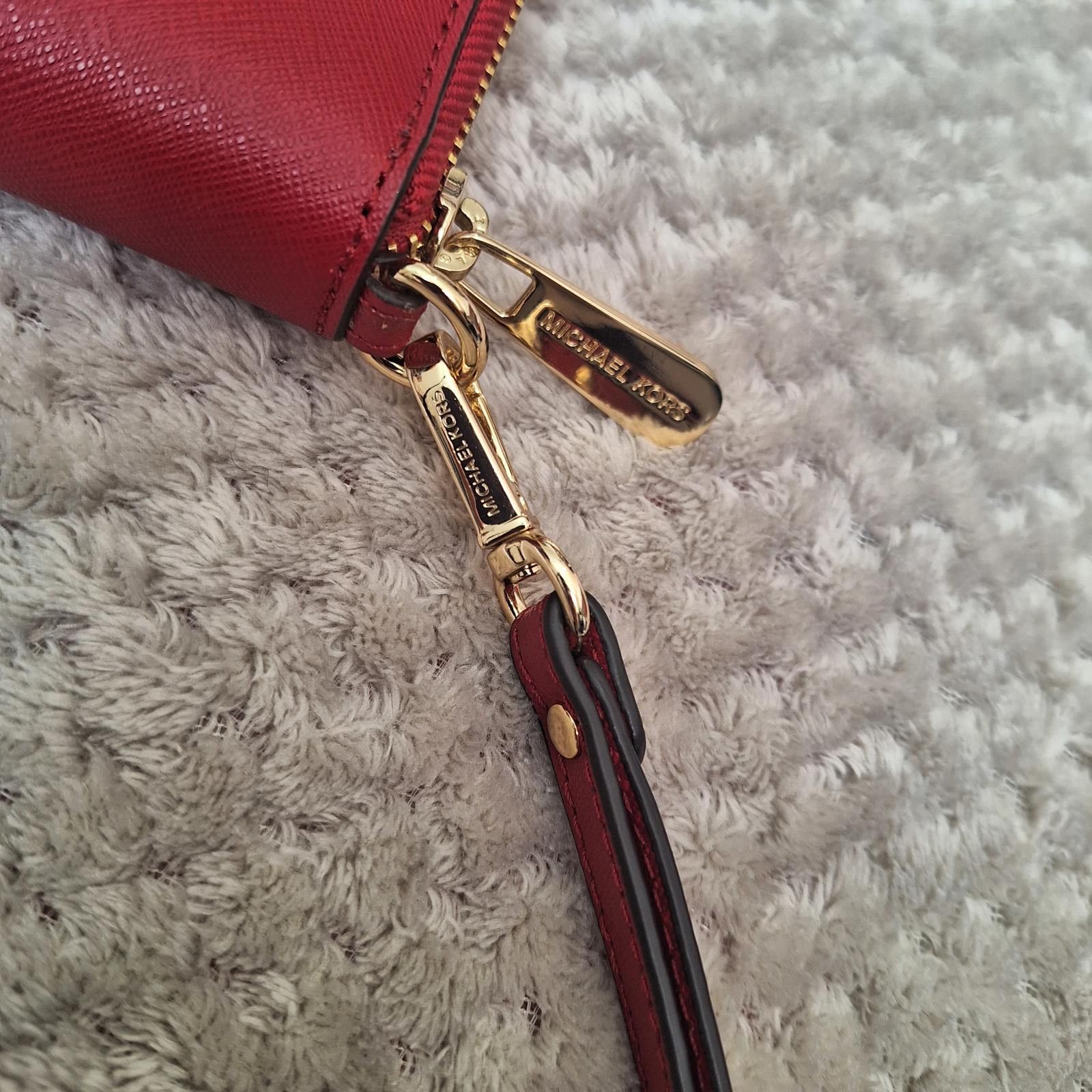 Michael Kors New -Michael Kors Jet Travel Continental long wallet in red Size ONE SIZE - 4 Thumbnail