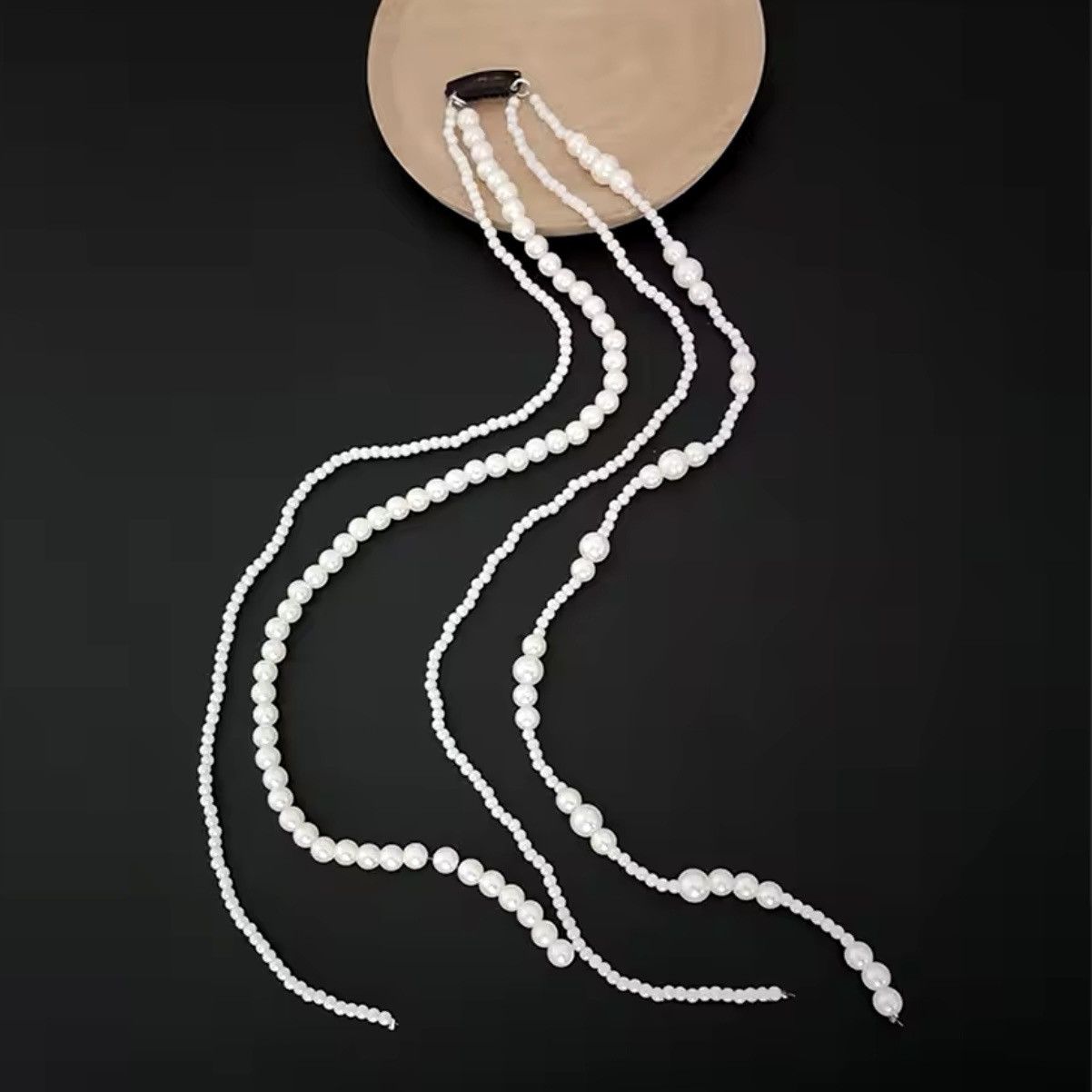Guess 1pc Guess pearls tassels 6 choices Hair Clips Dreadlocks 19” Size ONE SIZE - 7 Thumbnail