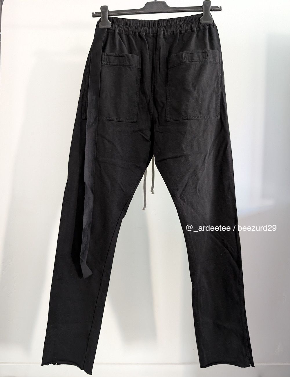Rick Owens *NEW* GIMP EYELET BERLIN SWEATPANTS RIG MID-WEIGHT S $830 Size US 30 / EU 46 - 6 Thumbnail