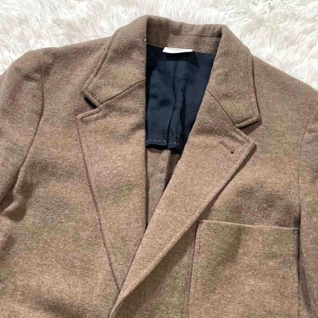 Dries Van Noten Dries Van Noten Slim Light Brown Wool Blazer 9/10 42 Size 44R - 3 Thumbnail