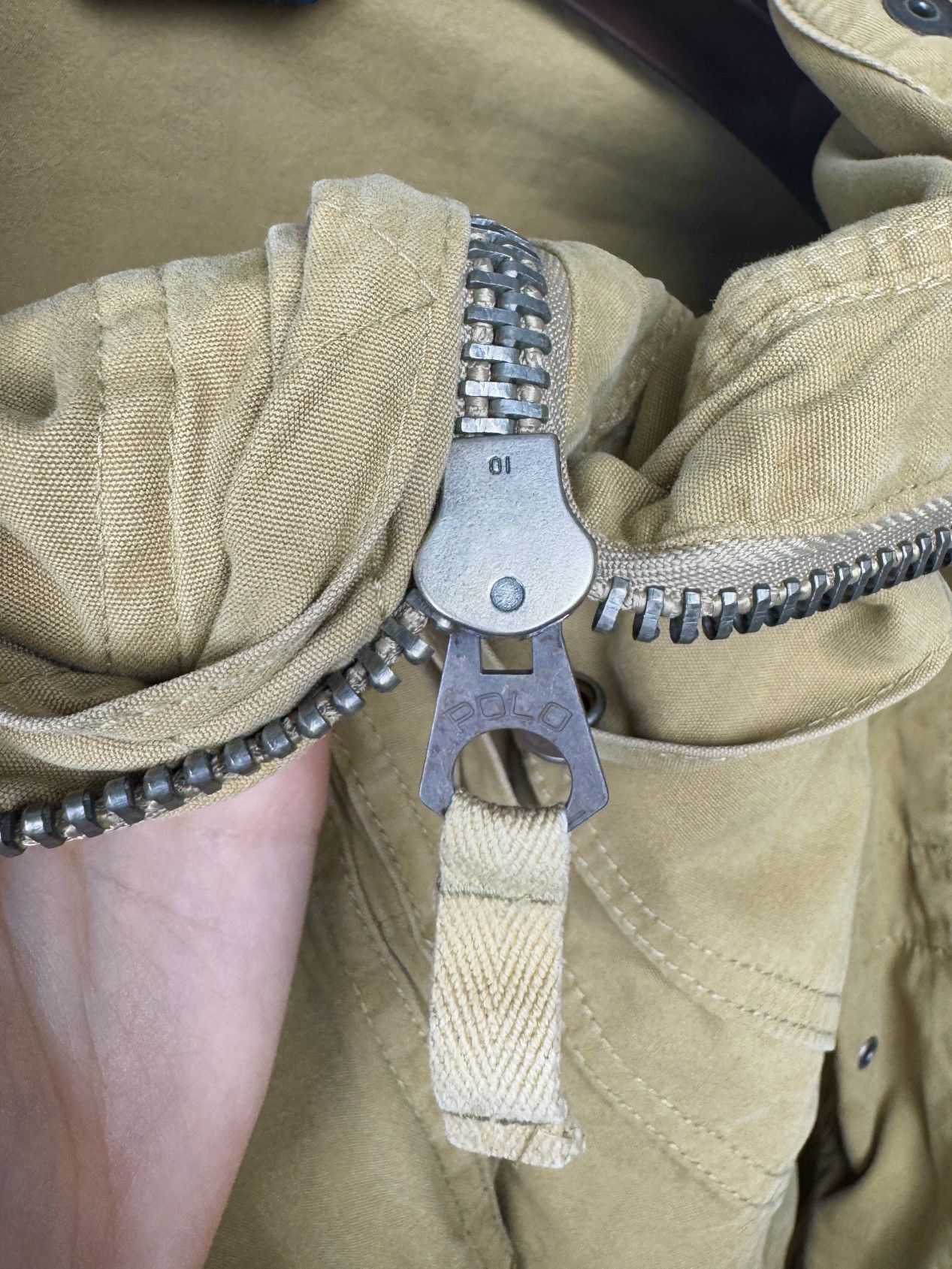Polo Ralph Lauren Polo Ralph Lauren Beige Tan Army Utility Jacket Military Size US S / EU 44-46 / 1 - 11 Thumbnail