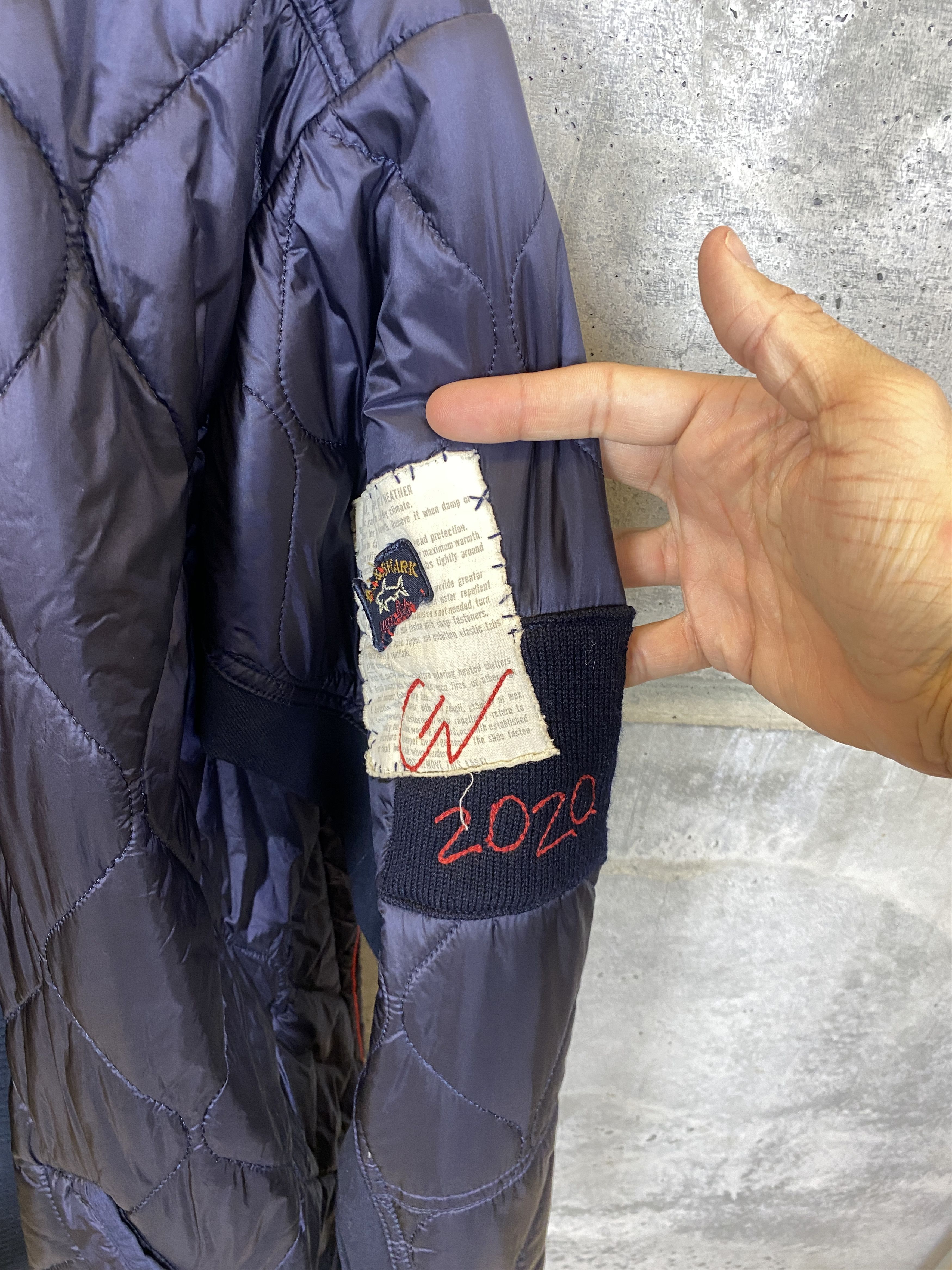 Greg Lauren × Paul & Shark Greg Lauren X Paul Shark Puffy Kimono Padded Jacket Size US L / EU 52-54 / 3 - 3 Thumbnail