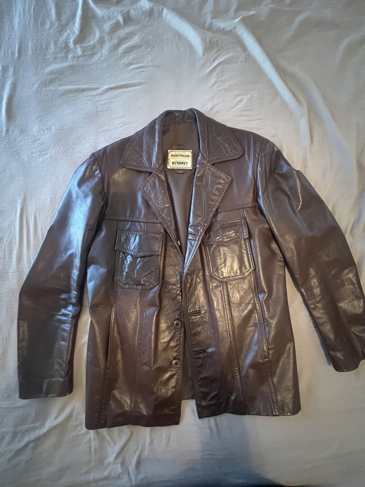 Genuine Leather Genuine Leather Vintage Jacket Size US M / EU 48-50 / 2 - 7 Thumbnail