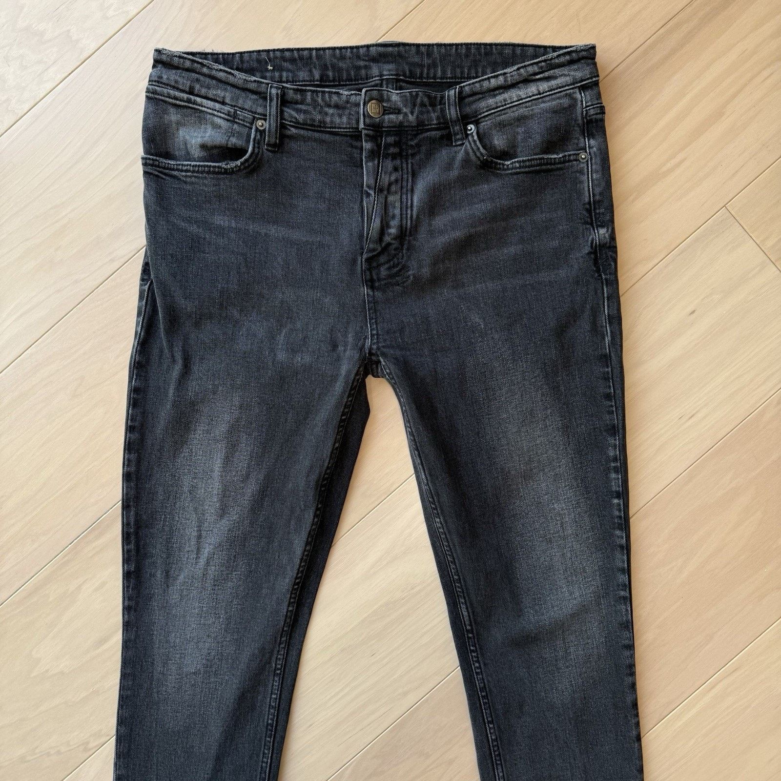Ksubi Ksubi Jeans 34 Black Dark Wash Skinny Fit Japan Denim Size US 34 / EU 50 - 3 Thumbnail