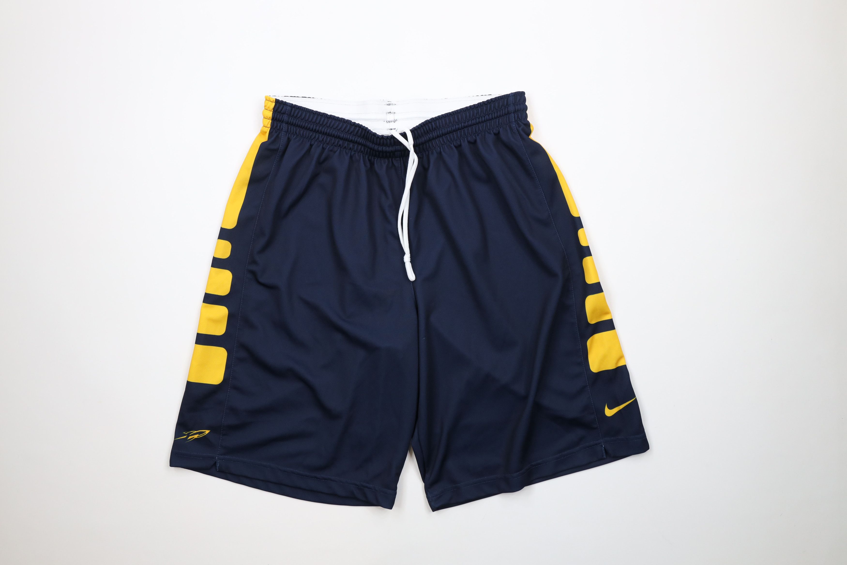 image of Nike Team Issued University Of Toledo Basketball Shorts Blue, Men's (Size 34)