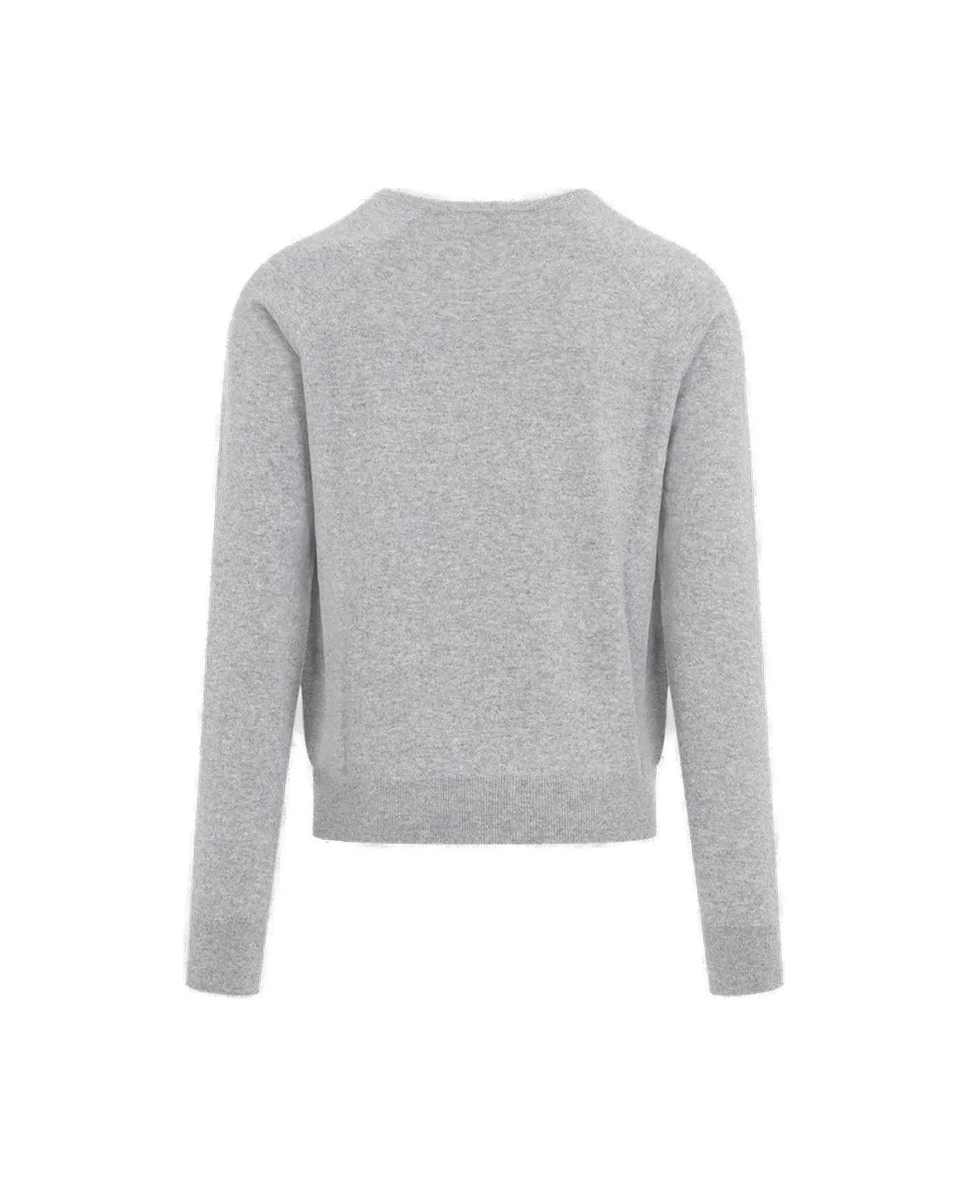 Saint Laurent Paris o1s1wg110126 796556 Cassandre Sweater in Cashmere in Grey Size US S / EU 44-46 / 1 - 2 Thumbnail
