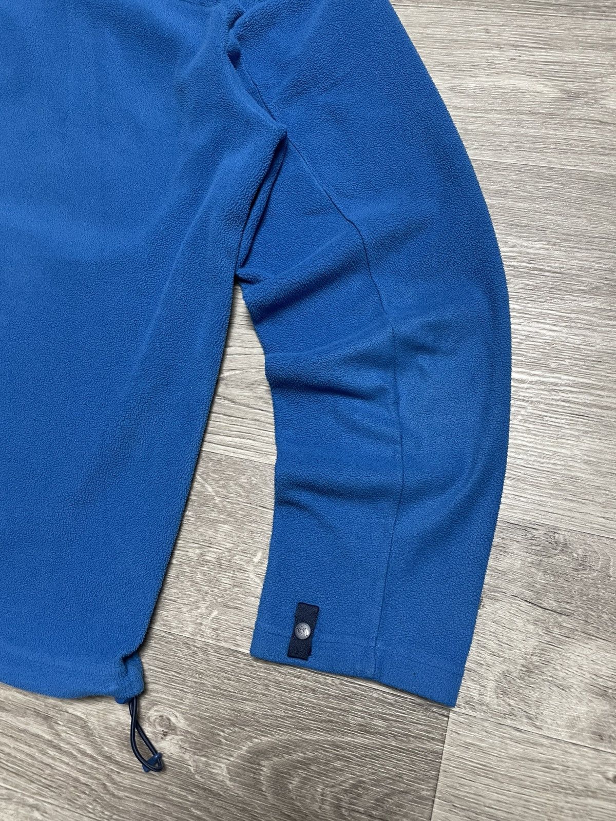 The North Face Vintage The North Face Polartec Blue Full Zip Fleece Jacket Size US L / EU 52-54 / 3 - 17 Thumbnail