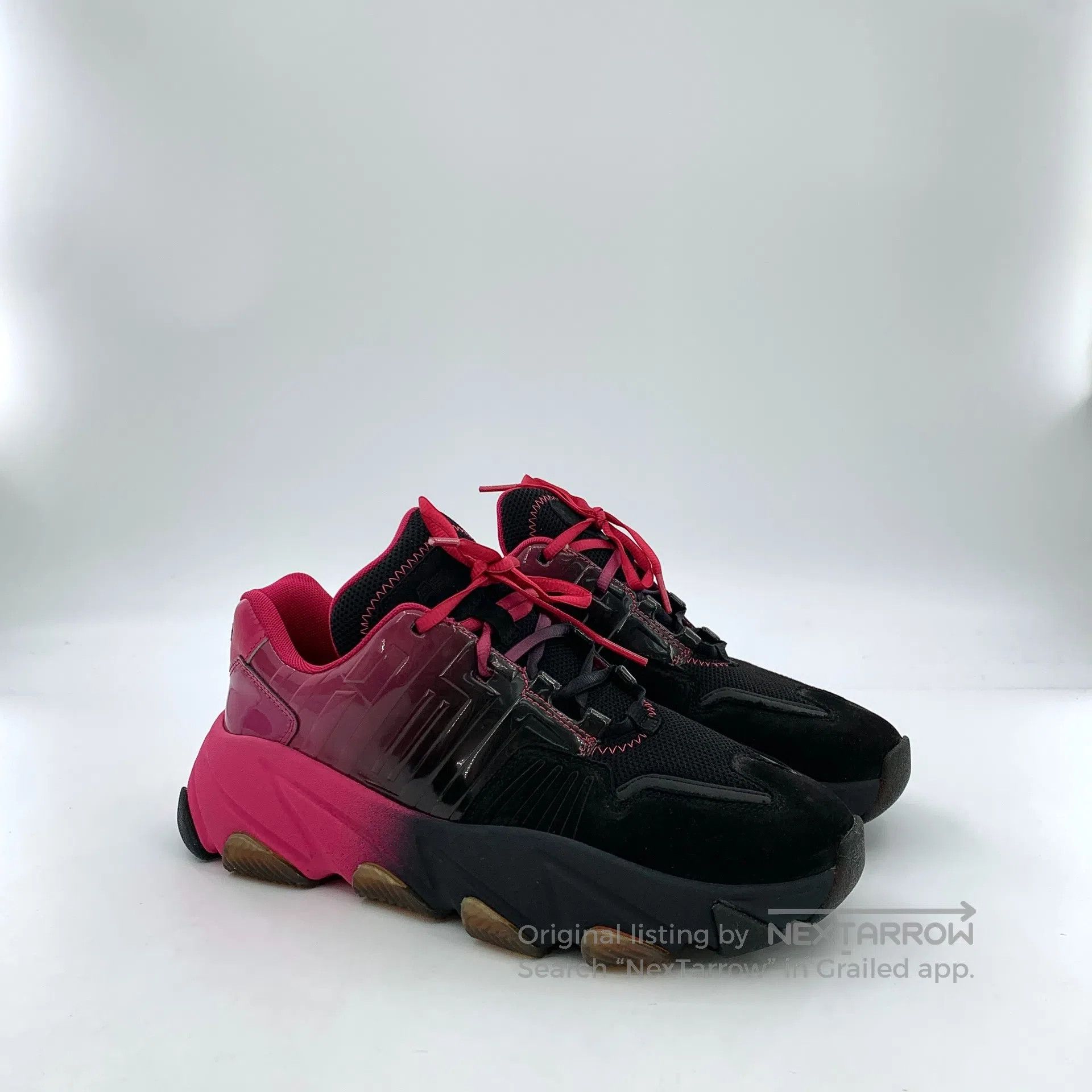 ASH ASH Color Block Lace-Up Casual Flat Sports Dad Shoes| Size US 7 / EU 40 - 2 Thumbnail