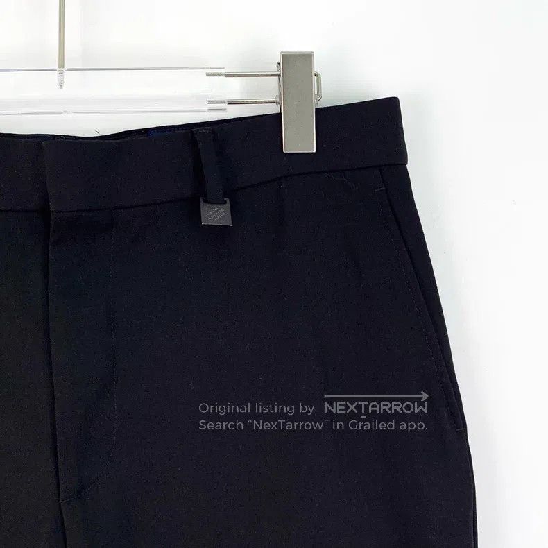 Louis Vuitton Louis Vuitton size US 50 25 black wool slouchy straight leg Size US 34 / EU 50 - 3 Thumbnail