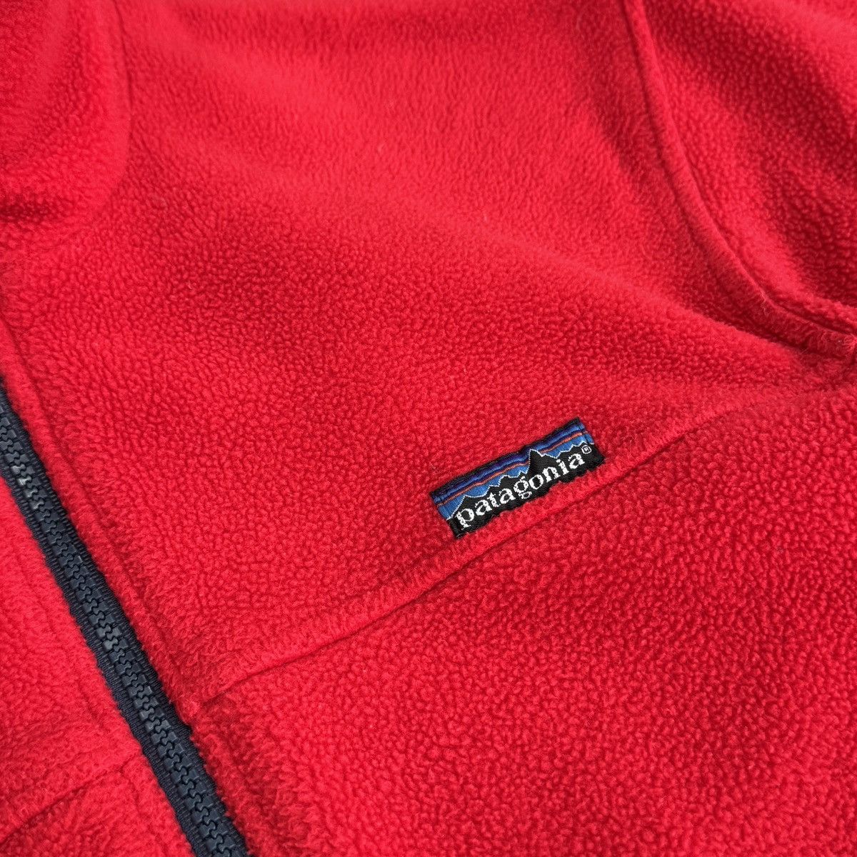 Patagonia Vintage Patagonia Zip Fleece Jacket Red Size S Size US S / EU 44-46 / 1 - 11 Thumbnail