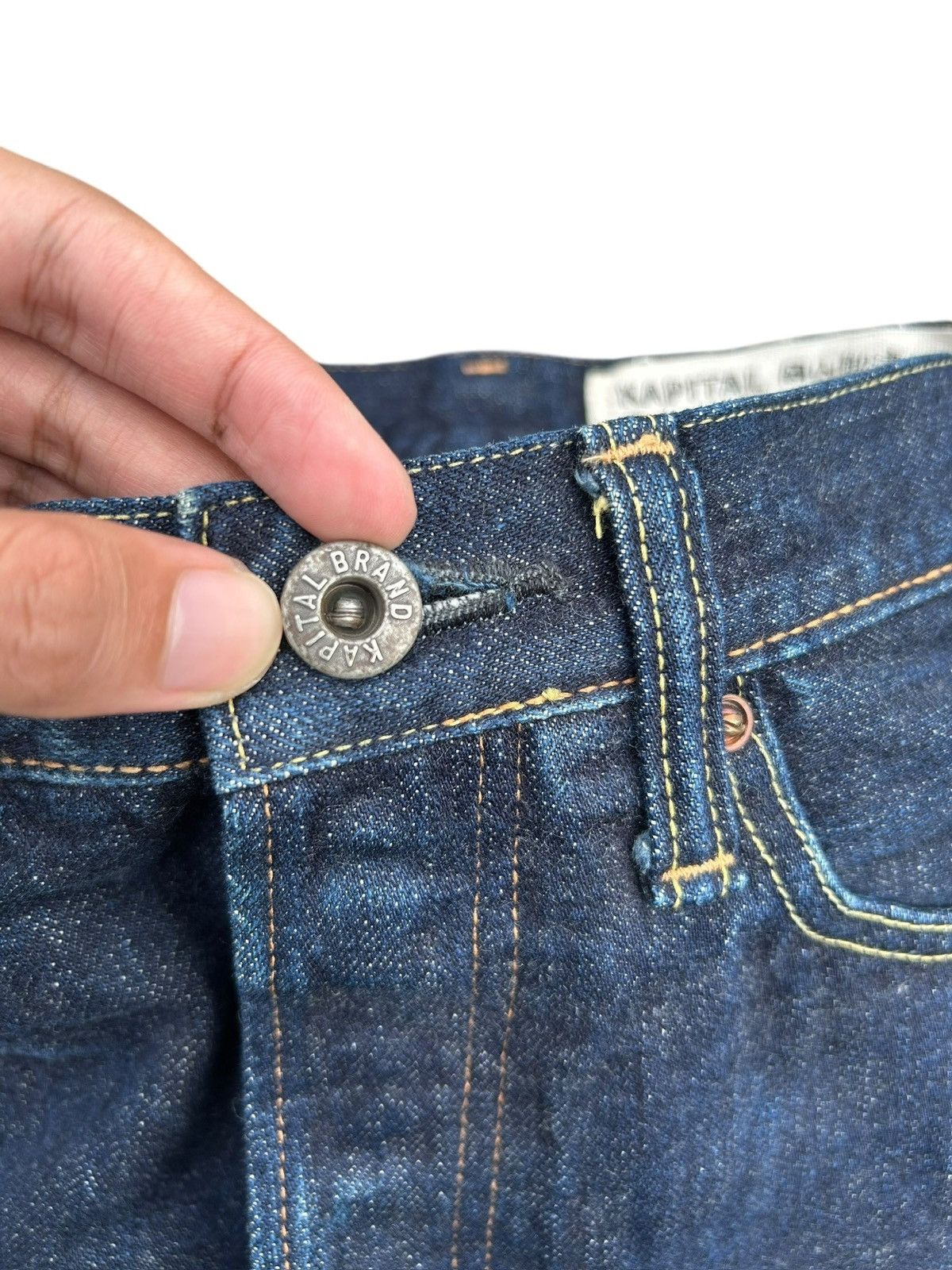 Kapital Buckle Back KAPITAL Selvedge Denim Jeans Size US 30 / EU 46 - 5 Thumbnail