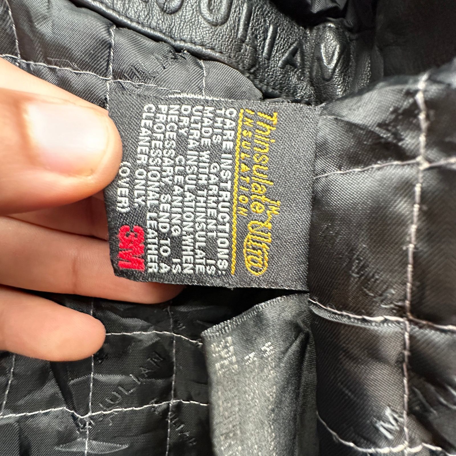 Wilsons Leather Wilsons Leather M Julian Leather Coat Thinsulate Insulated Size US L / EU 52-54 / 3 - 10 Thumbnail