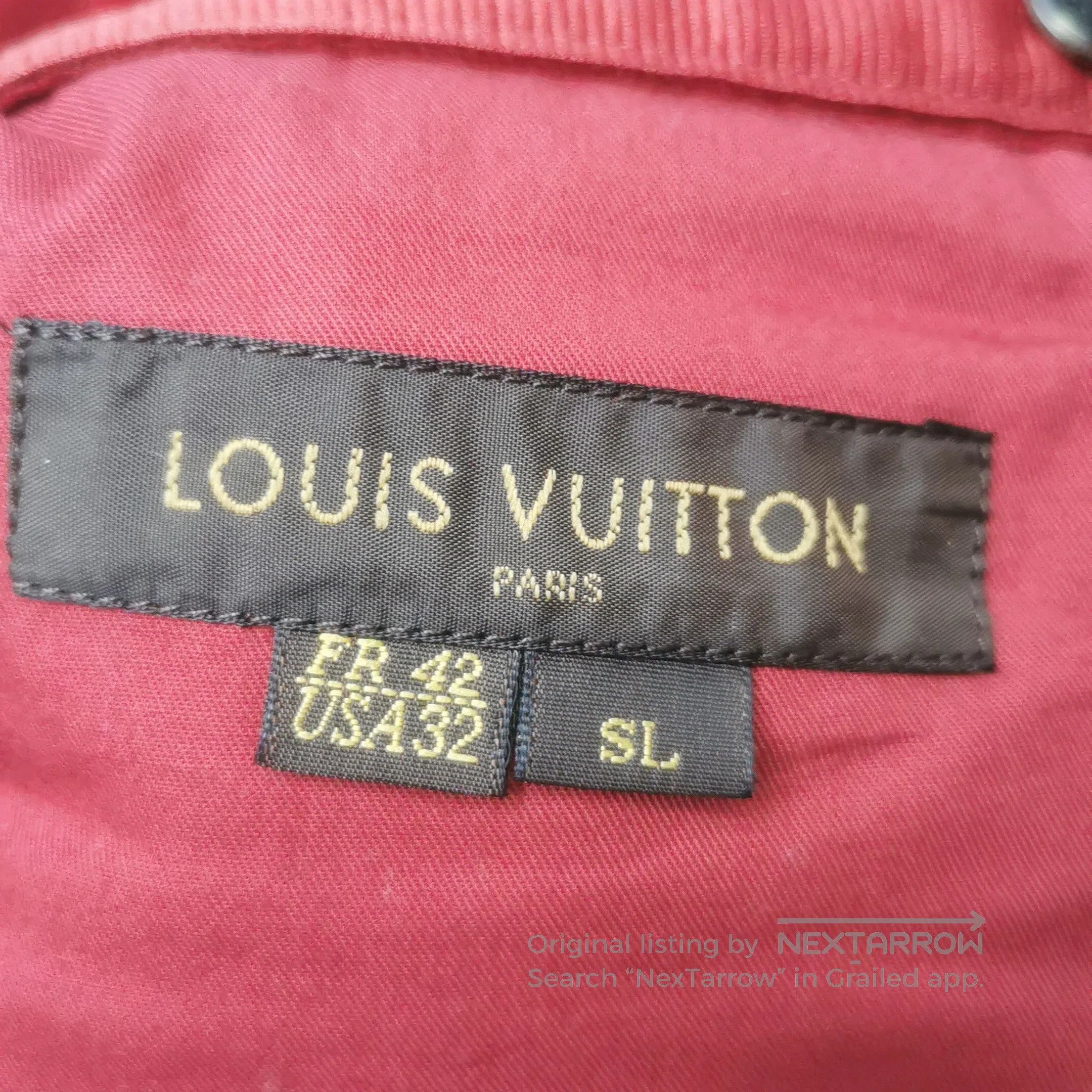 Louis Vuitton Louis Vuitton Cotton Straight-Leg Pants US32. Size US 32 / EU 48 - 4 Thumbnail