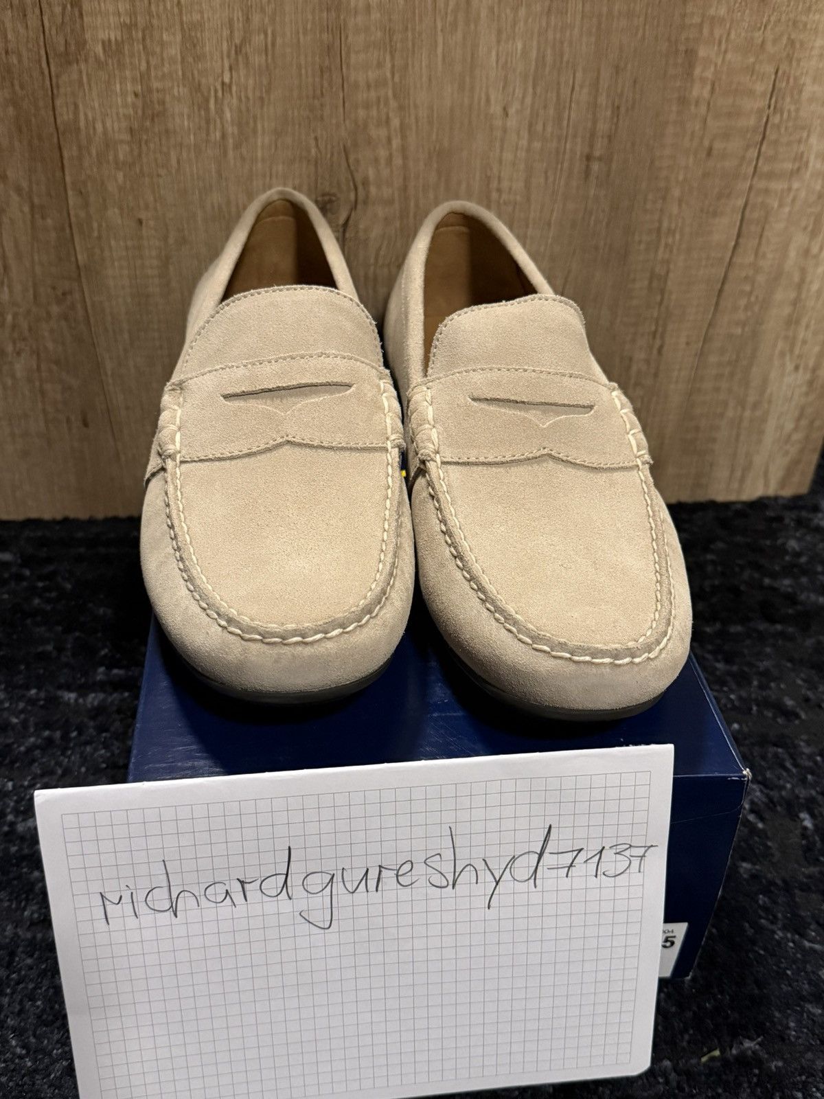 Polo Ralph Lauren POLO RALPH LAUREN REYNOLD SUEDE DRIVER Size US 12 / EU 45 - 3 Thumbnail