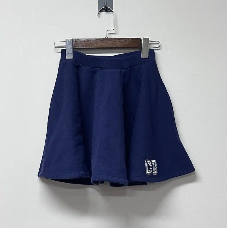 Dior Dior Navy Cotton Women's Skirt 0089 Size 32" / US 10 / IT 46 - 1 Thumbnail