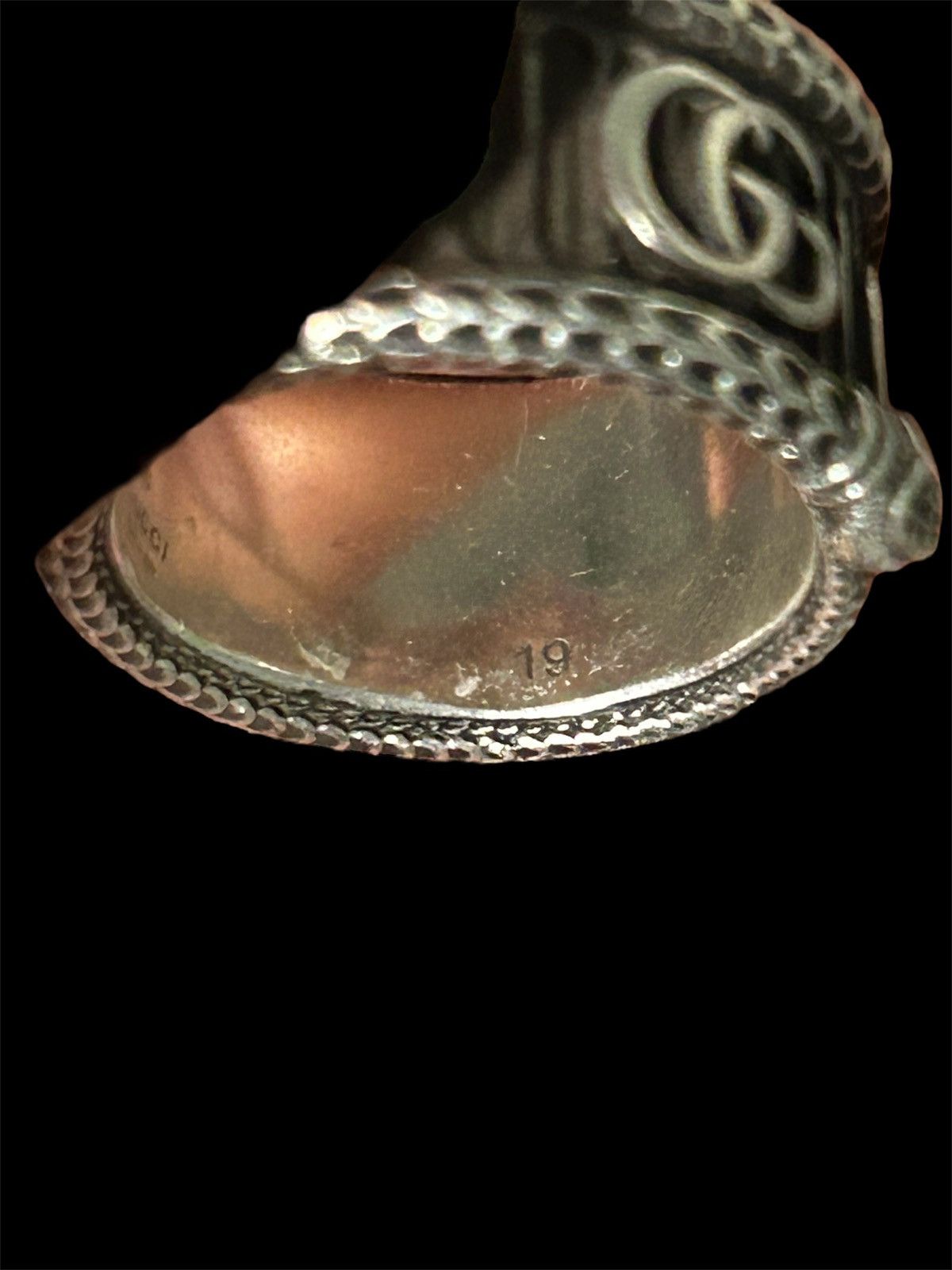 Gucci Gucci 925 Silver Snake Ring Size 19 Size ONE SIZE - 4 Thumbnail
