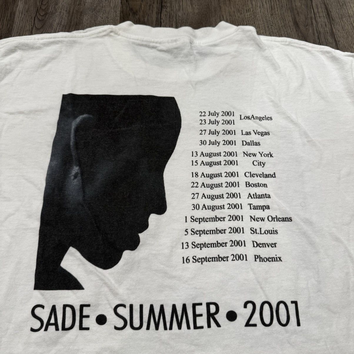 Rap Tees Vintage x Sade 2000s Size US XL / EU 56 / 4 - 4 Thumbnail