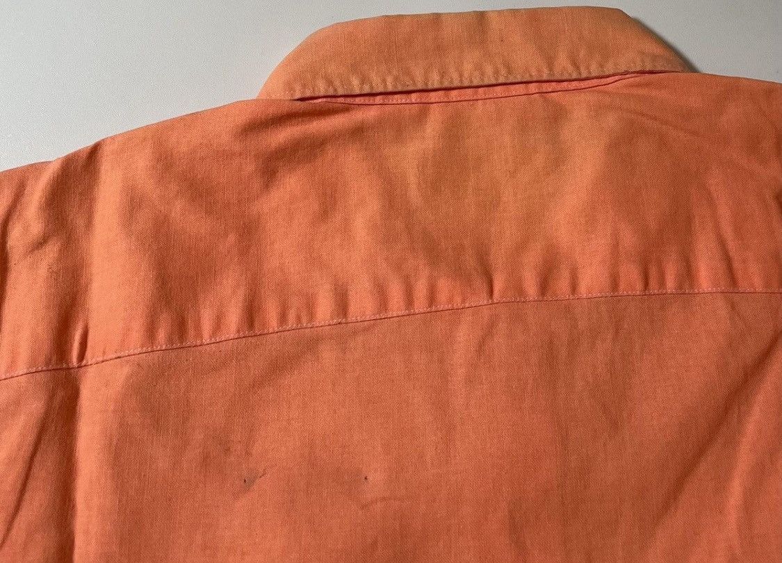 Comme des Garcons Vintage cdg homme plus light orange button up shirt Size US L / EU 52-54 / 3 - 5 Thumbnail
