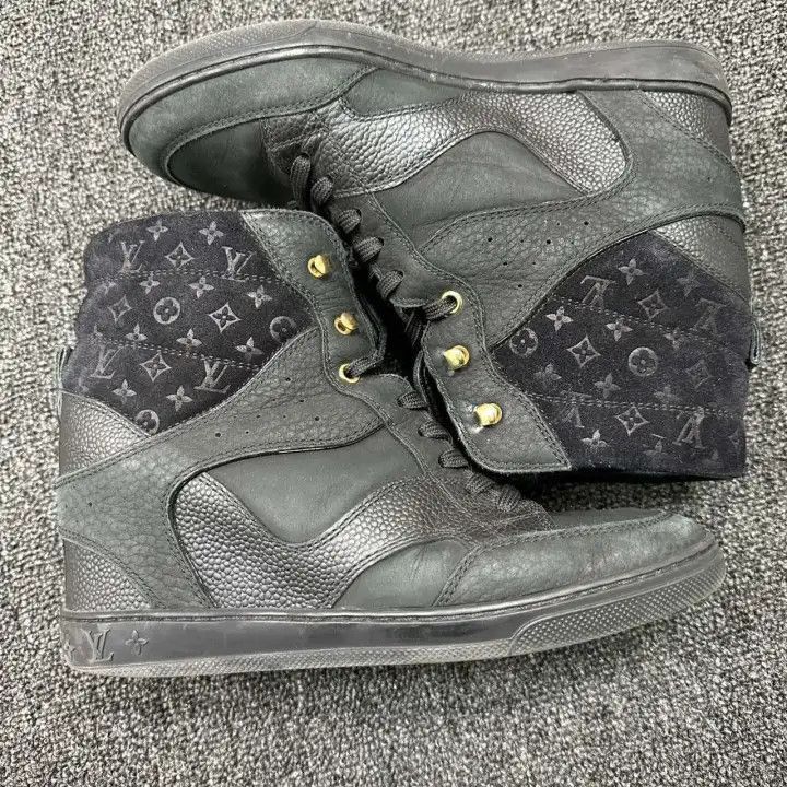Louis Vuitton Louis Vuitton Logo High-Top Casual Sneakers -2508 Size US 7.5 / EU 40-41 - 6 Thumbnail