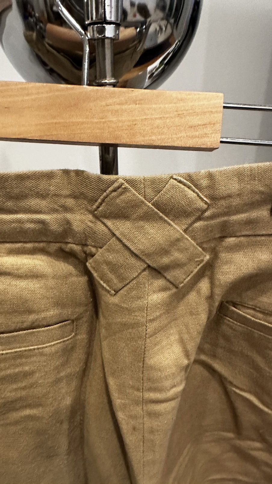 Kenzo Kenzo Linen Beige Trousers Size US 36 / EU 52 - 4 Thumbnail