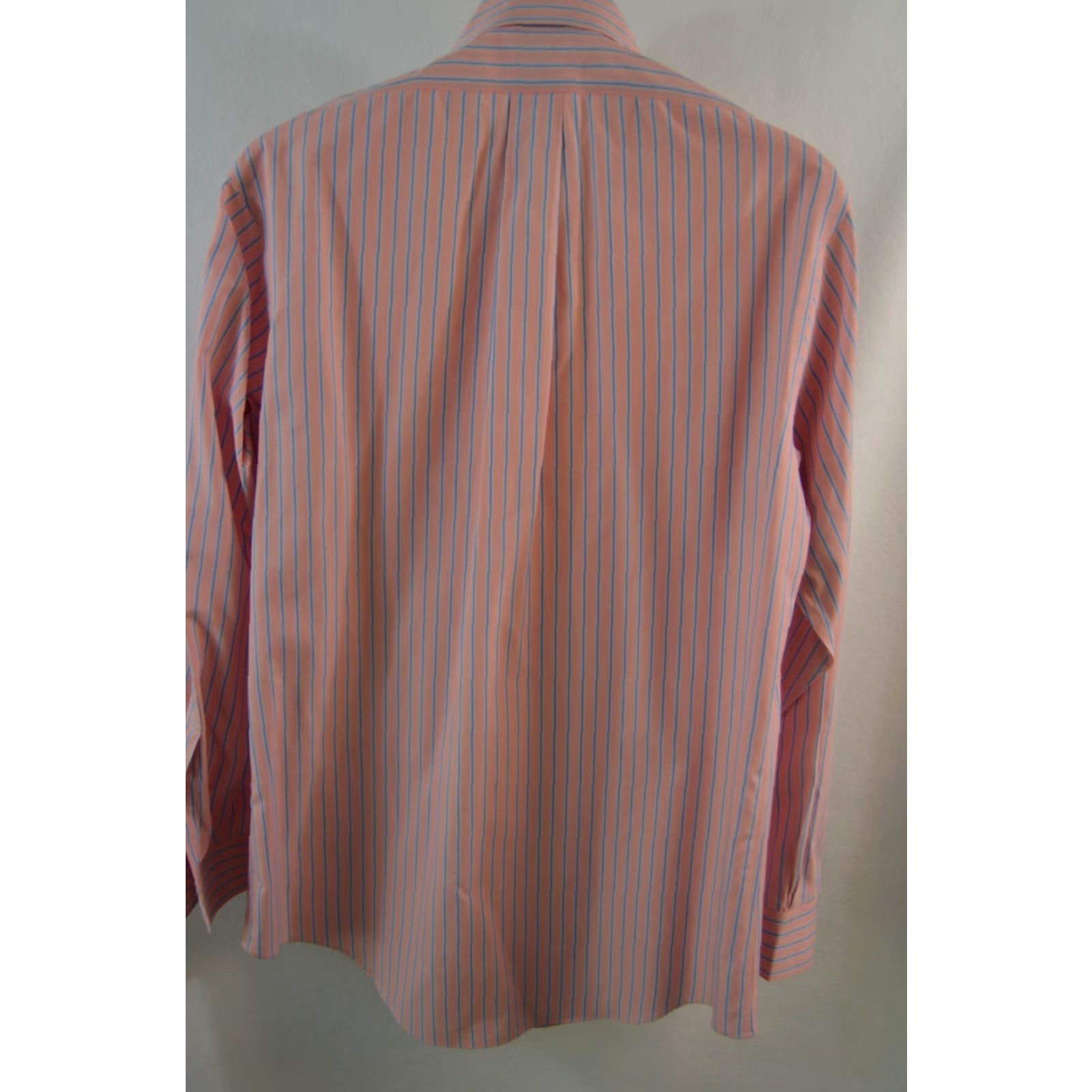 Brooks Brothers Brooks Brothers Men's L/S Shirt Pink Stripe Size 16 Collared Button-Up 34 Size US L / EU 52-54 / 3 - 2 Thumbnail