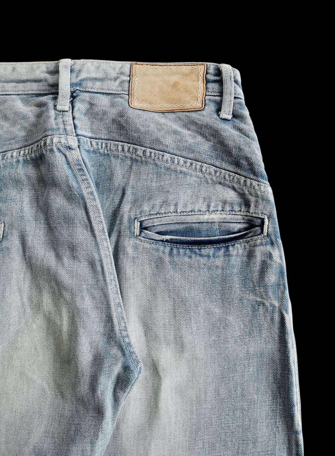 mina perhonen Mina Perhonen Baggy Selvedge Jeans Size 28" / US 6 / IT 42 - 8 Thumbnail