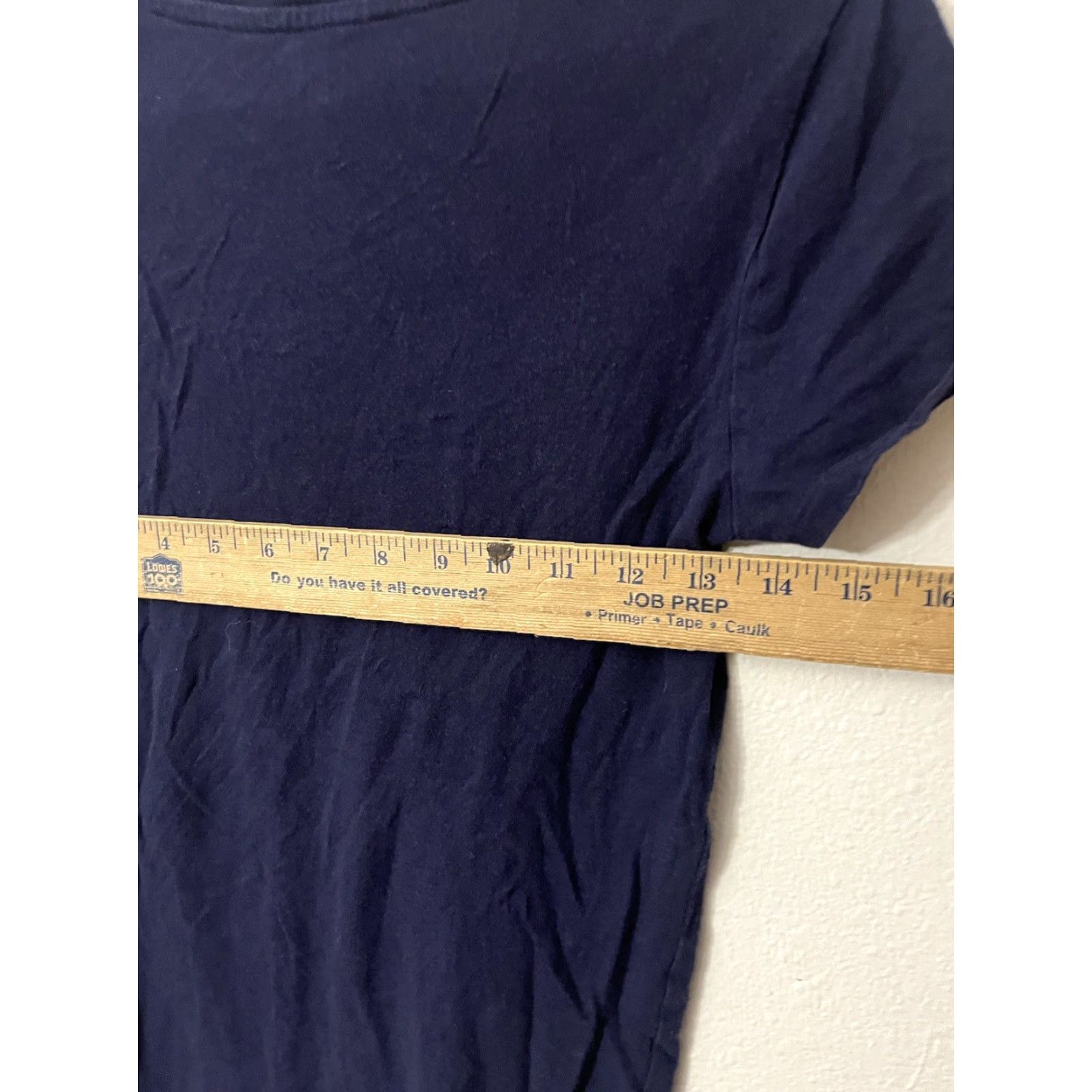 Gap GAP Favorite VACAY Women's Short Sleeve Tee Size Small Navy Blue Shirt Womens Casual Travel 90s? Size 28" / US 6 / IT 42 - 4 Thumbnail