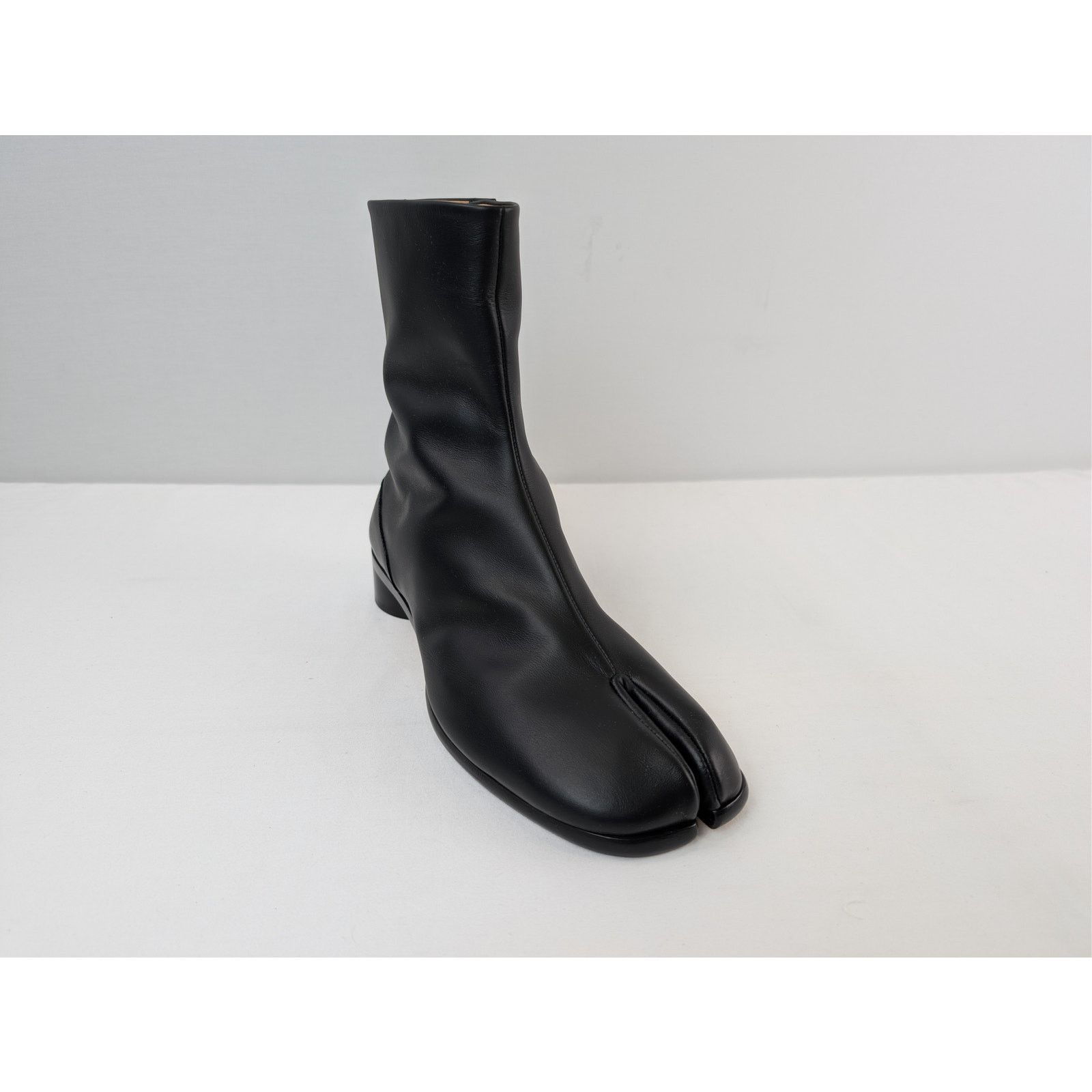 Maison Margiela Size Zip Campus Boot Replica Black Leather | Grailed