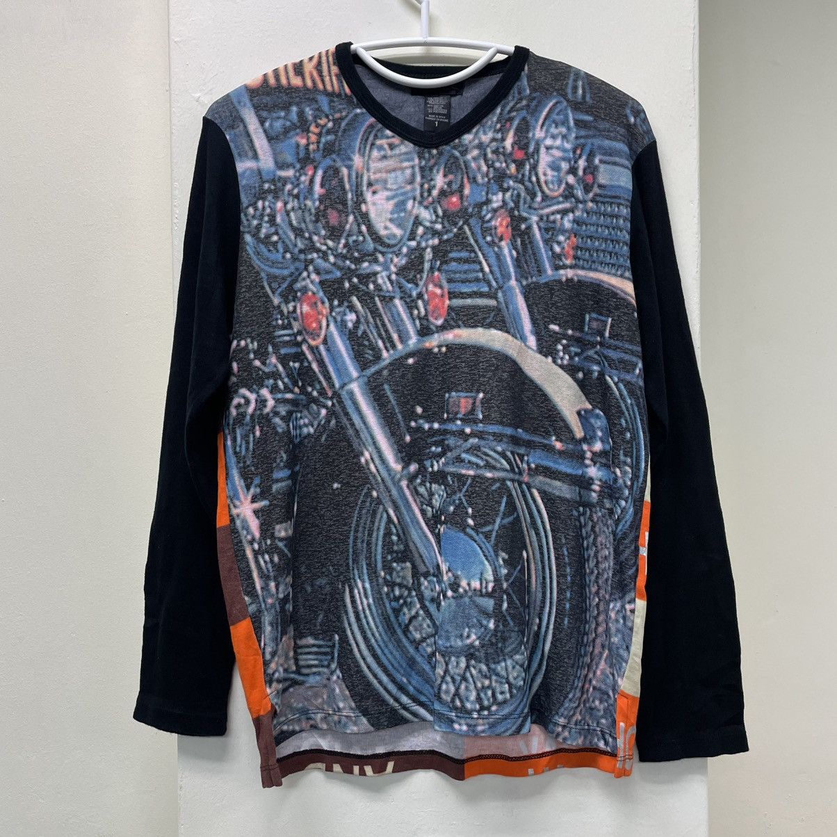 Custo Barcelona × Vintage Custo Barcelona Shirt Motorcycles ovp graphic Size US S / EU 44-46 / 1 - 1 Thumbnail