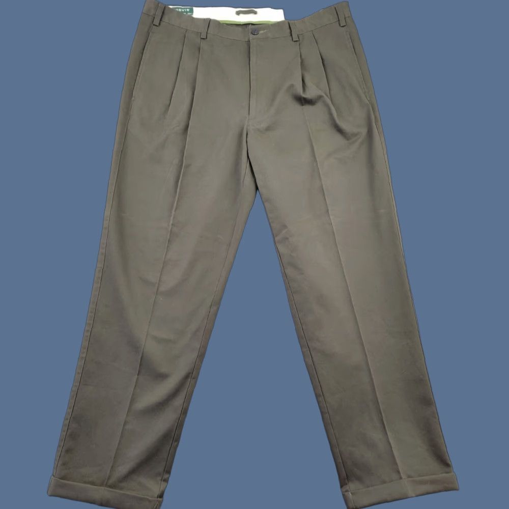 Orvis Orvis Pants Mens 40 Brown Ultimate Khaki Pleat Pant Straight Leg Casual NWT Size US 40 / EU 56 - 1 Thumbnail