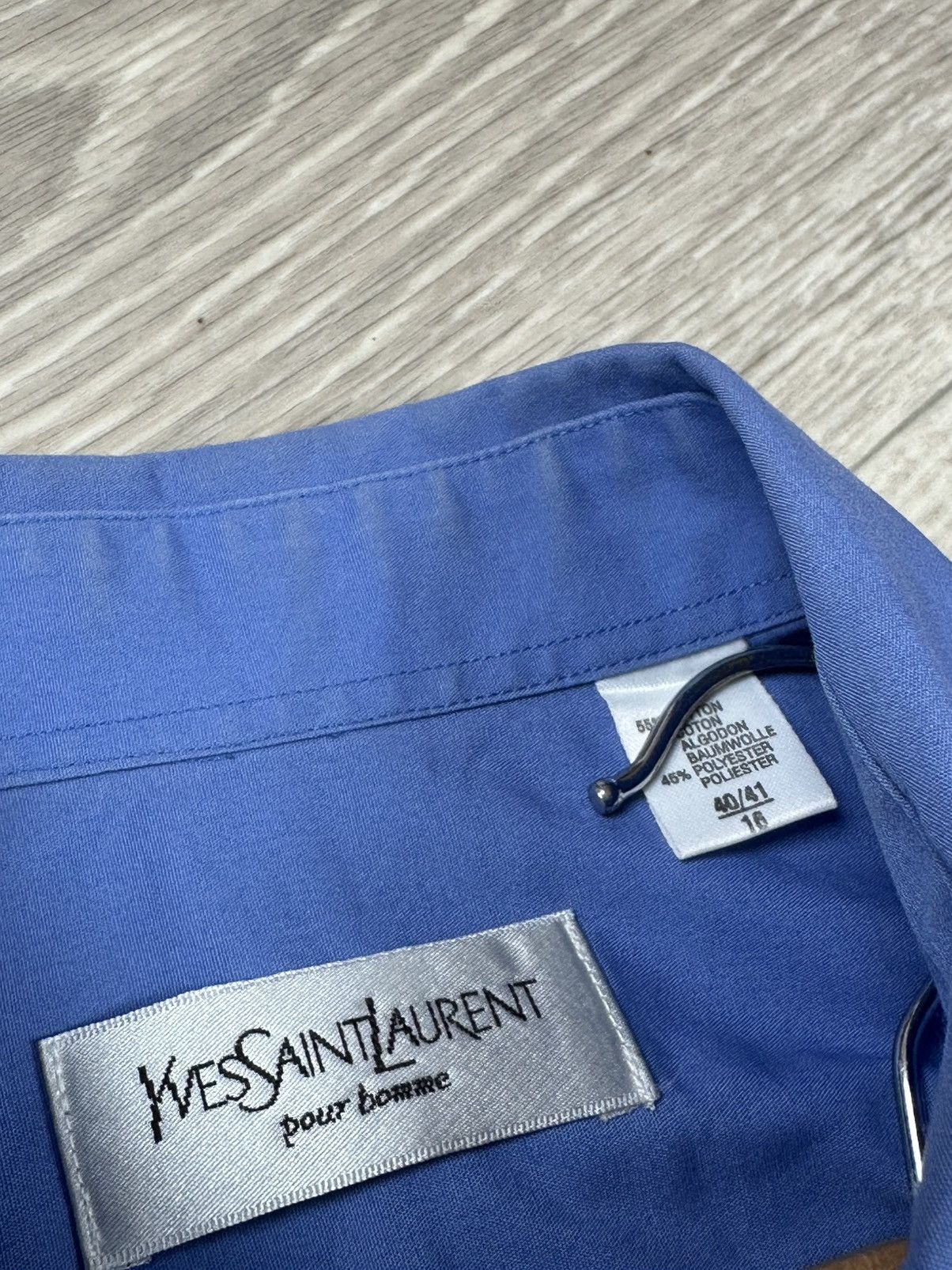 Yves Saint Laurent Vintage Yves Saint Laurent Short Sleeve Shirt Size XL Size US XL / EU 56 / 4 - 6 Thumbnail