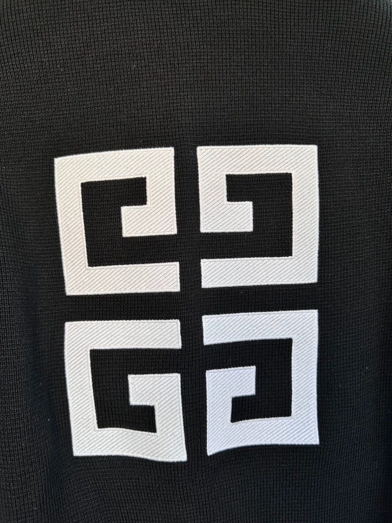 Givenchy Givenchy Givenchy Black White Embroidered Jacket -2507 Size US S / EU 44-46 / 1 - 7 Thumbnail