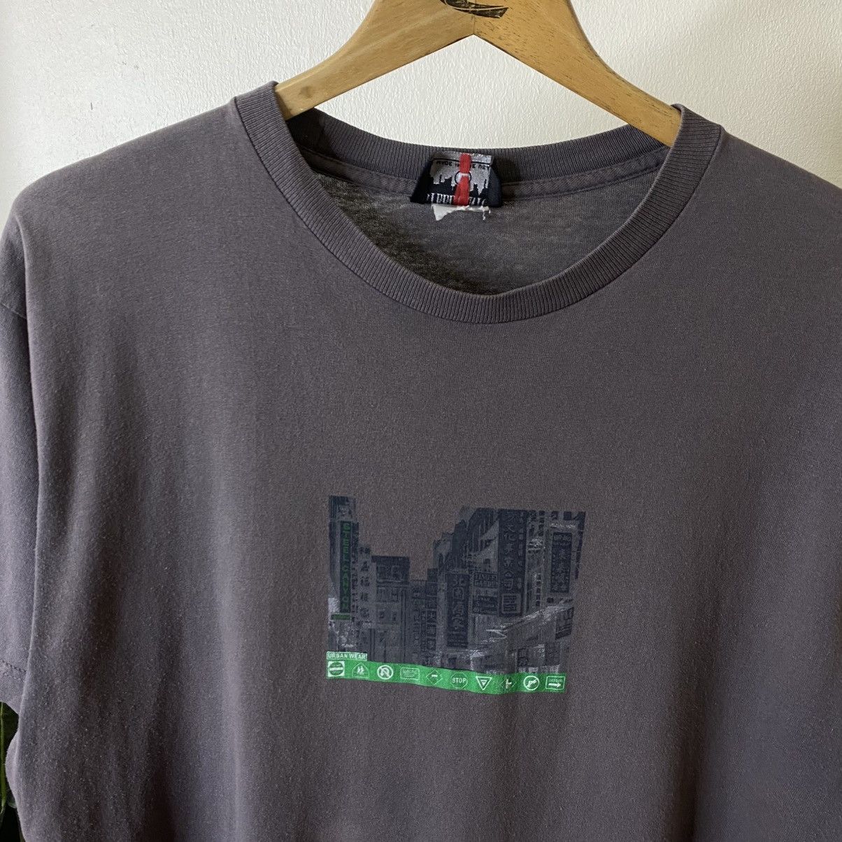 Vintage 1990s Steel Canyon Urban Wear T Shirt Rare Size US L / EU 52-54 / 3 - 2 Thumbnail