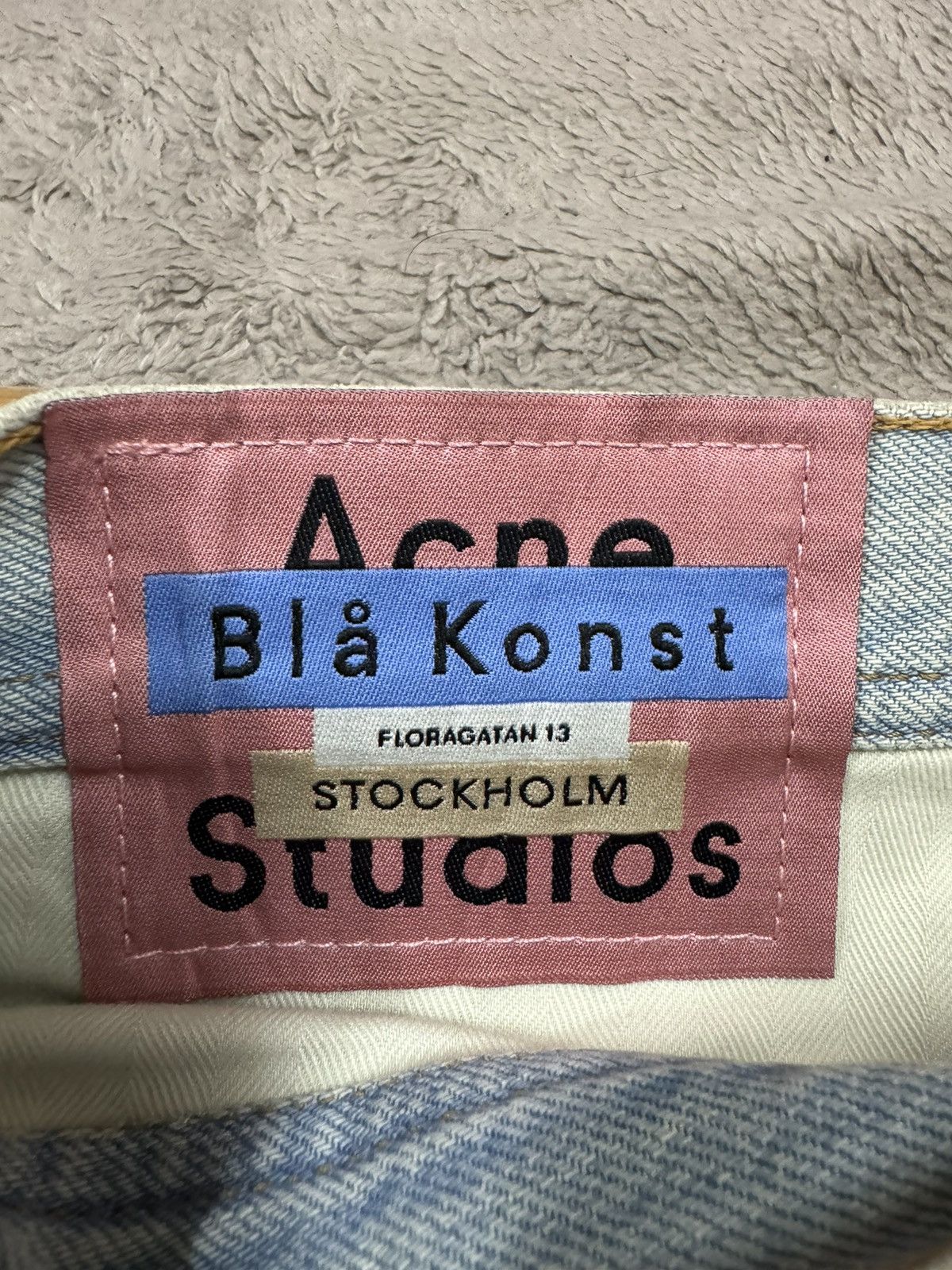 Acne Studios Acne Studios Bla Konst Stockholm Lt Blue Jeans Size US 30 / EU 46 - 14 Thumbnail