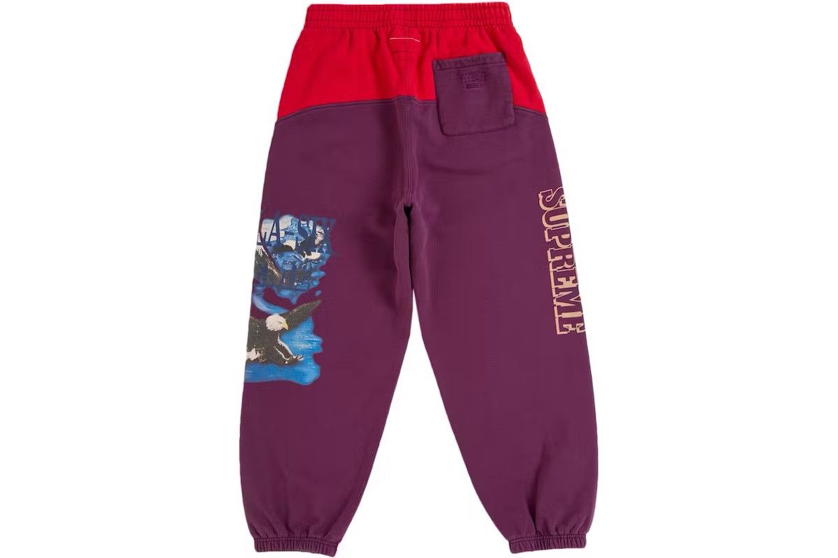 Maison Margiela × Supreme Supreme MM6 Maison Margiela Eagle Sweatpants Size US 32 / EU 48 - 2 Thumbnail